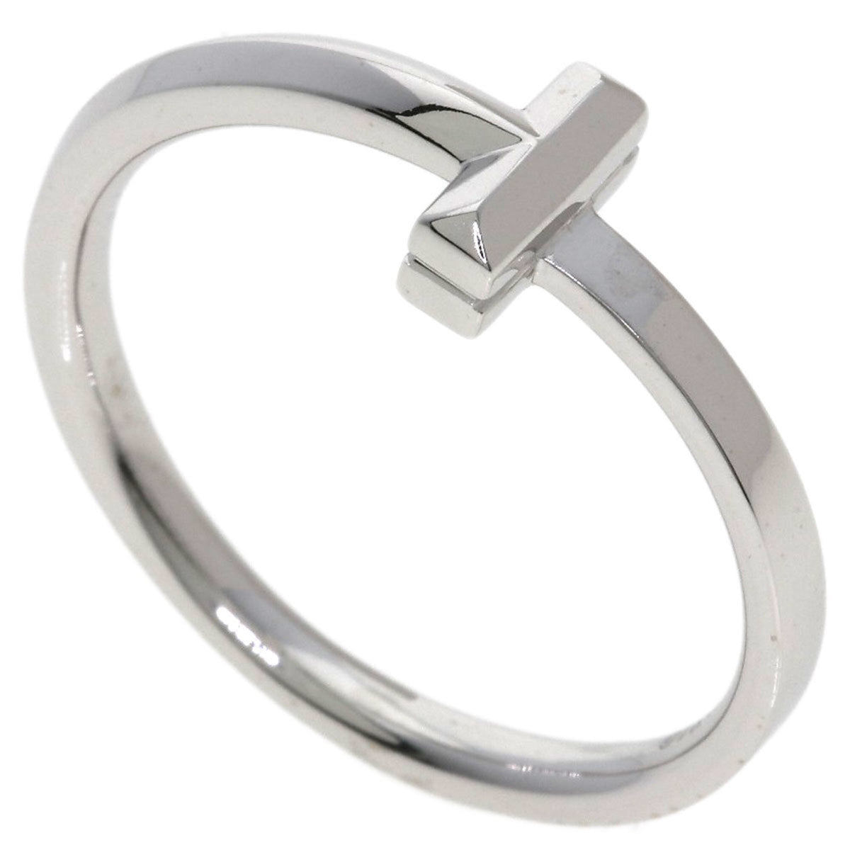 Tiffany White Gold (18K) Band Ring (Pre-Owned)