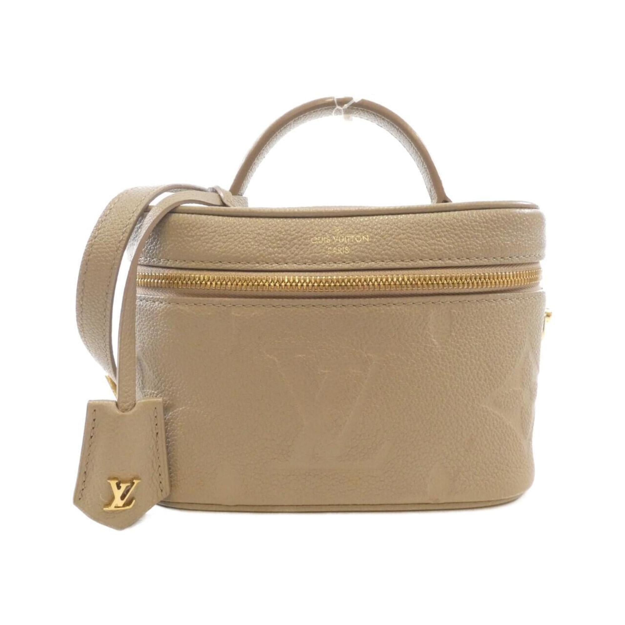 Louis Vuitton Tourterelle Leather Handbag (Pre-Owned)
