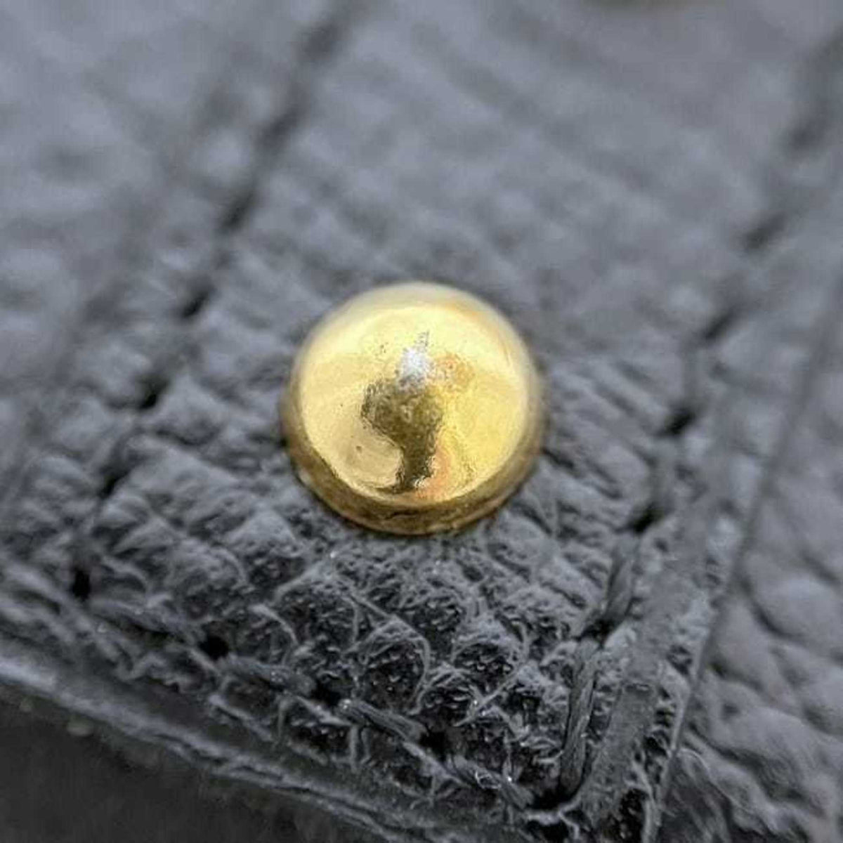 Yves Saint Laurent Black Leather Coin Purse/Coin Case (Pre-Owned)