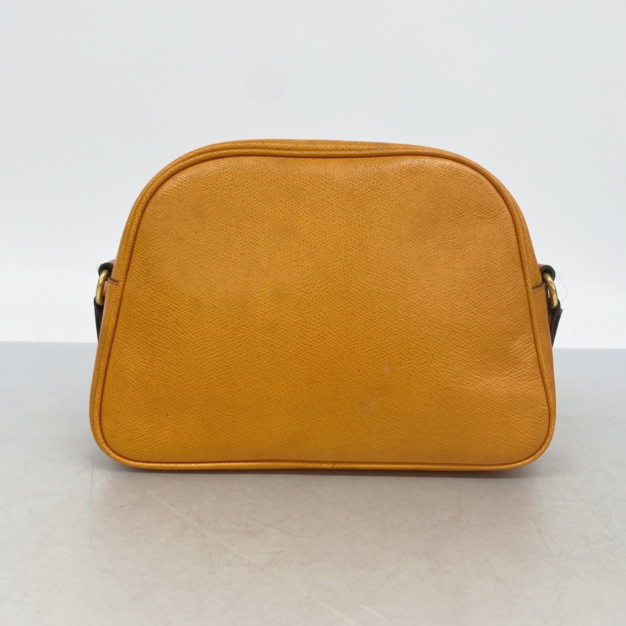 Celine Orange Leather Shoulder Bag (Pre-Owned)