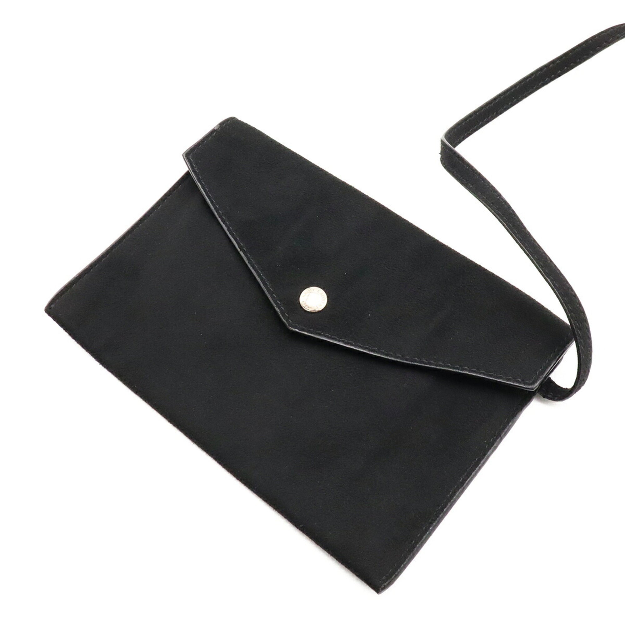 Yves Saint Laurent Ivory Leather Pouch Shoulder Bag (Pre-Owned)