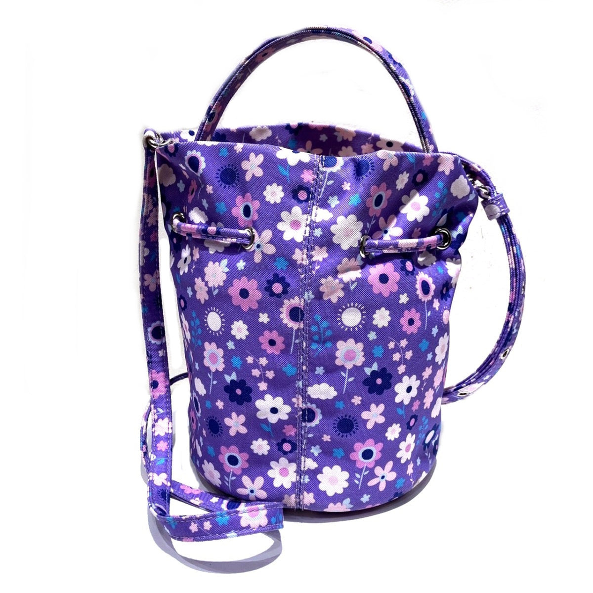 Balenciaga Purple Canvas Shoulder Bag (Pre-Owned)