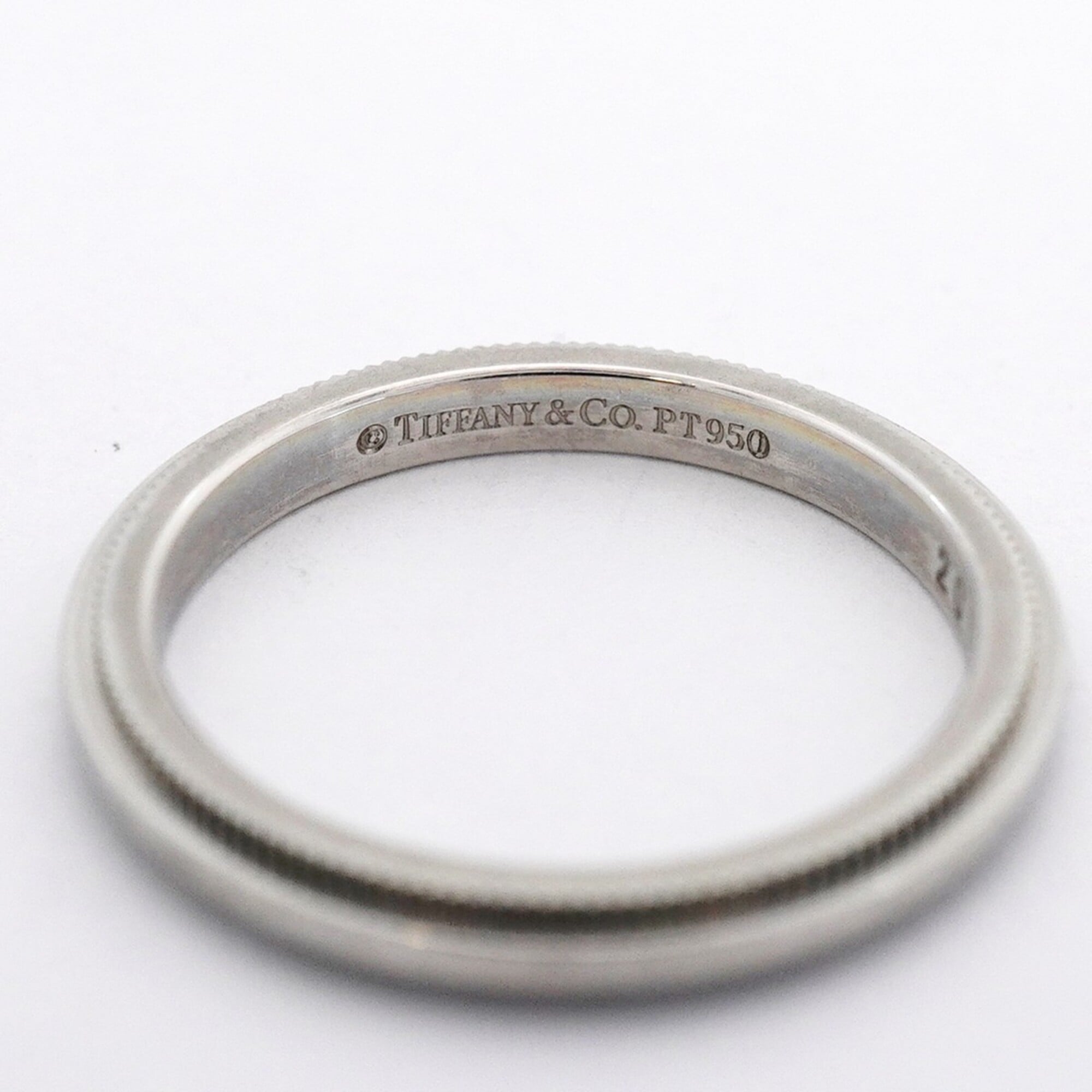 Tiffany Platinum 950 Band Ring (Pre-Owned)