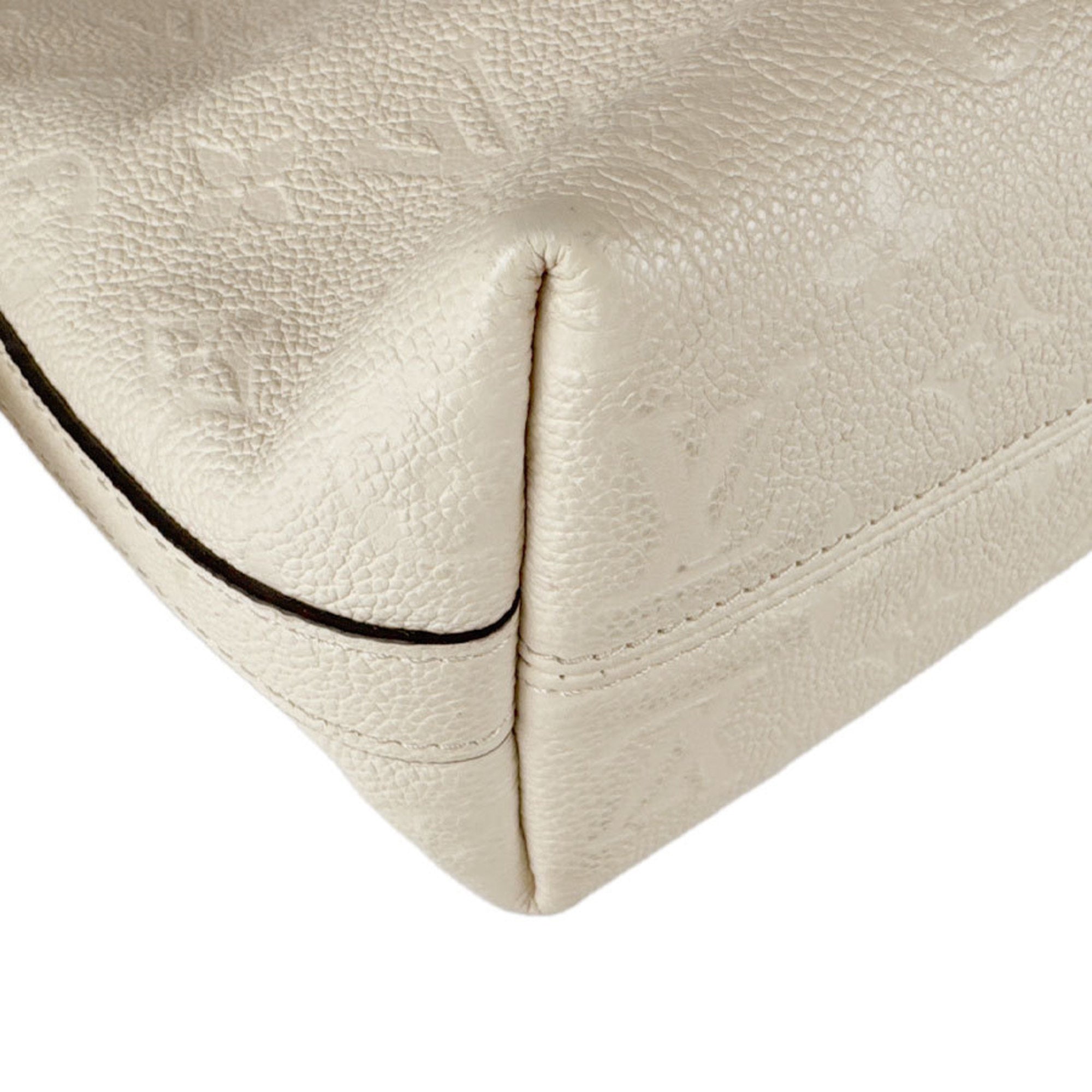 Louis Vuitton Cream Monogram Empreinte Shoulder Bag (Pre-Owned)