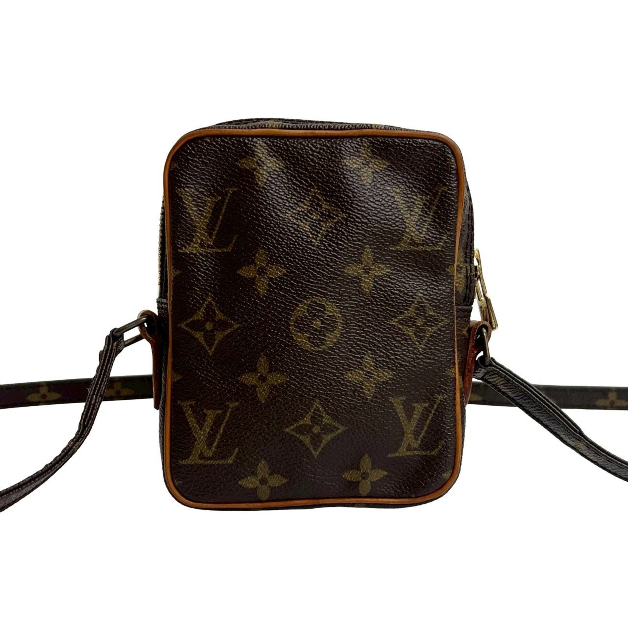 Louis Vuitton Brown Leather Pvc Pochette Shoulder Bag (Pre-Owned)