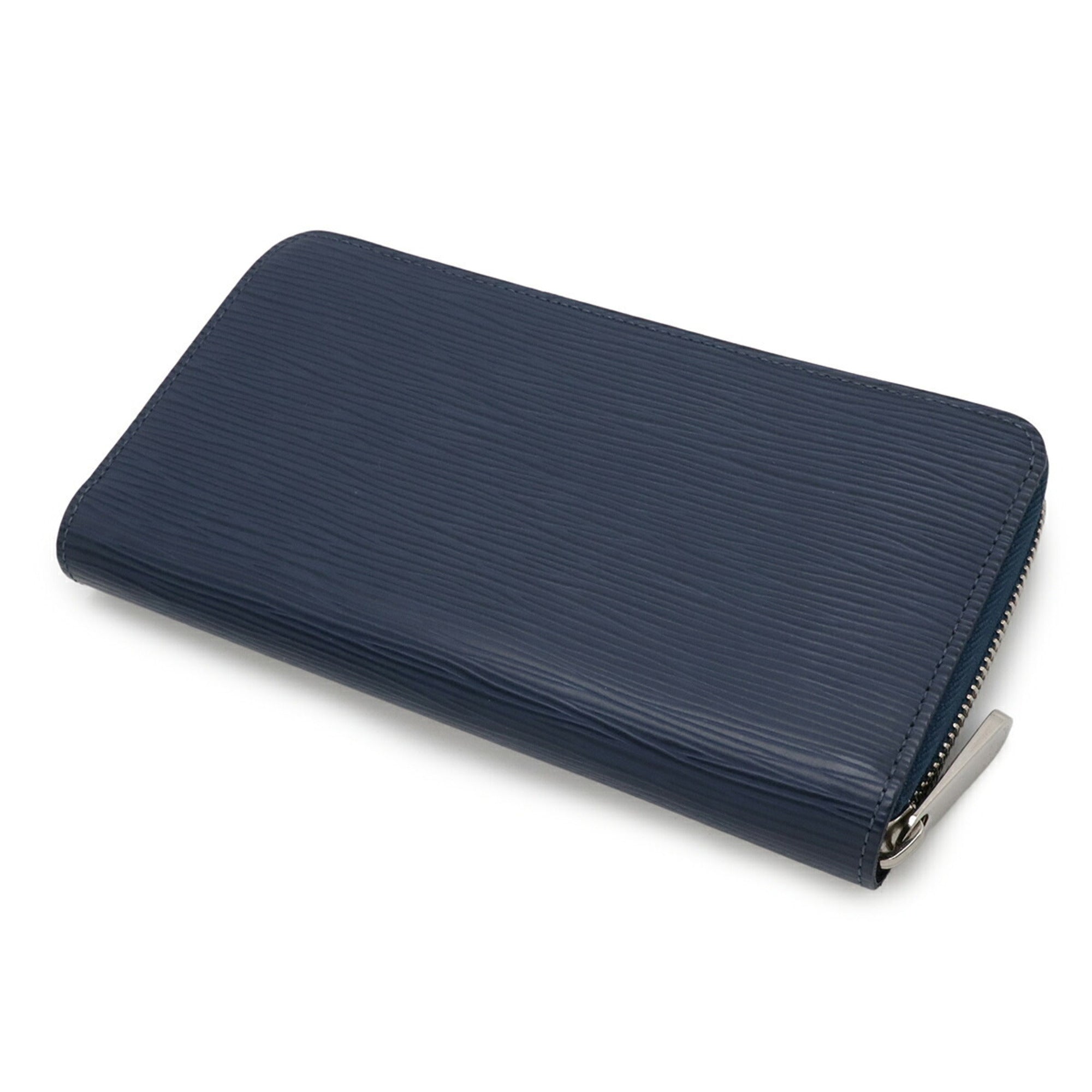 Louis Vuitton Blue Indigo Navy Epi Leather Long Wallet (Bi-Fold) (Pre-Owned)