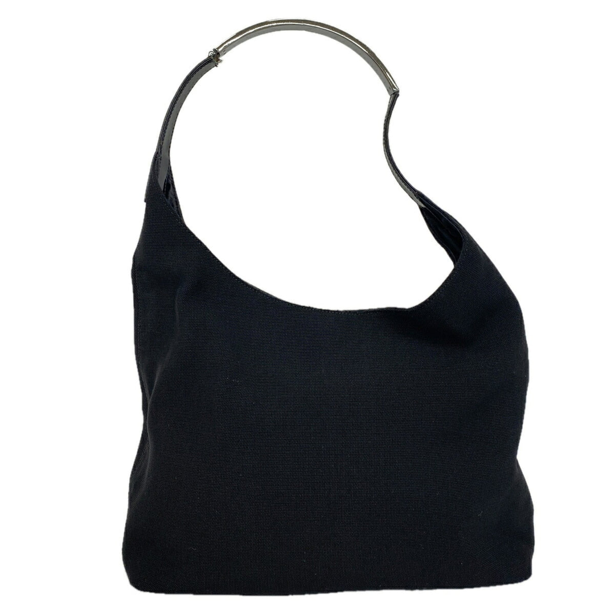 Gucci Black Canvas Shoulder Bag (Pre-Owned)