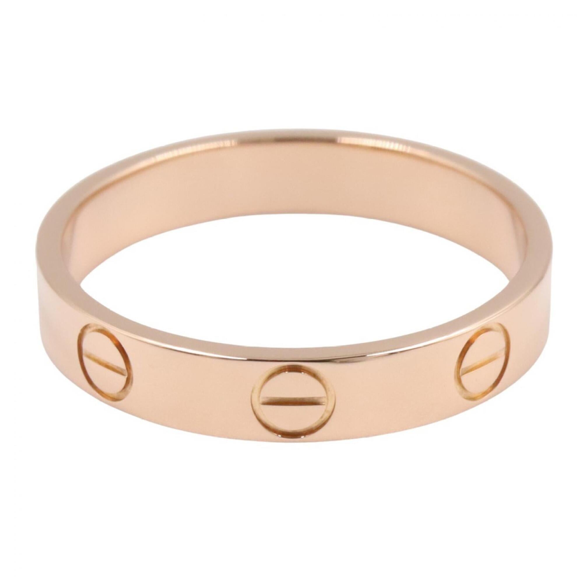 Cartier Gold Pink Gold (18K) Band Ring (Pre-Owned)
