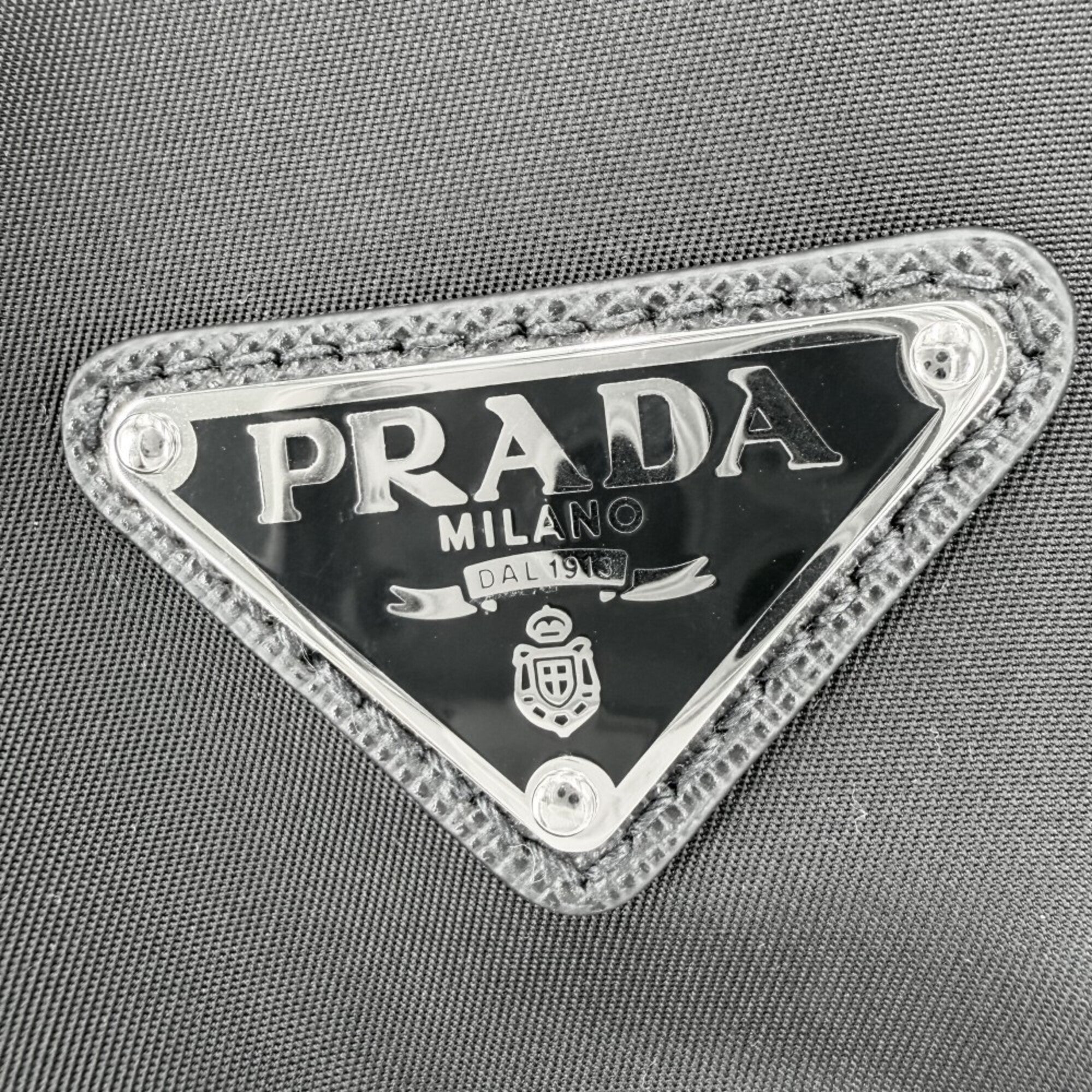 Prada Black Nylon Backpack (Pre-Owned)