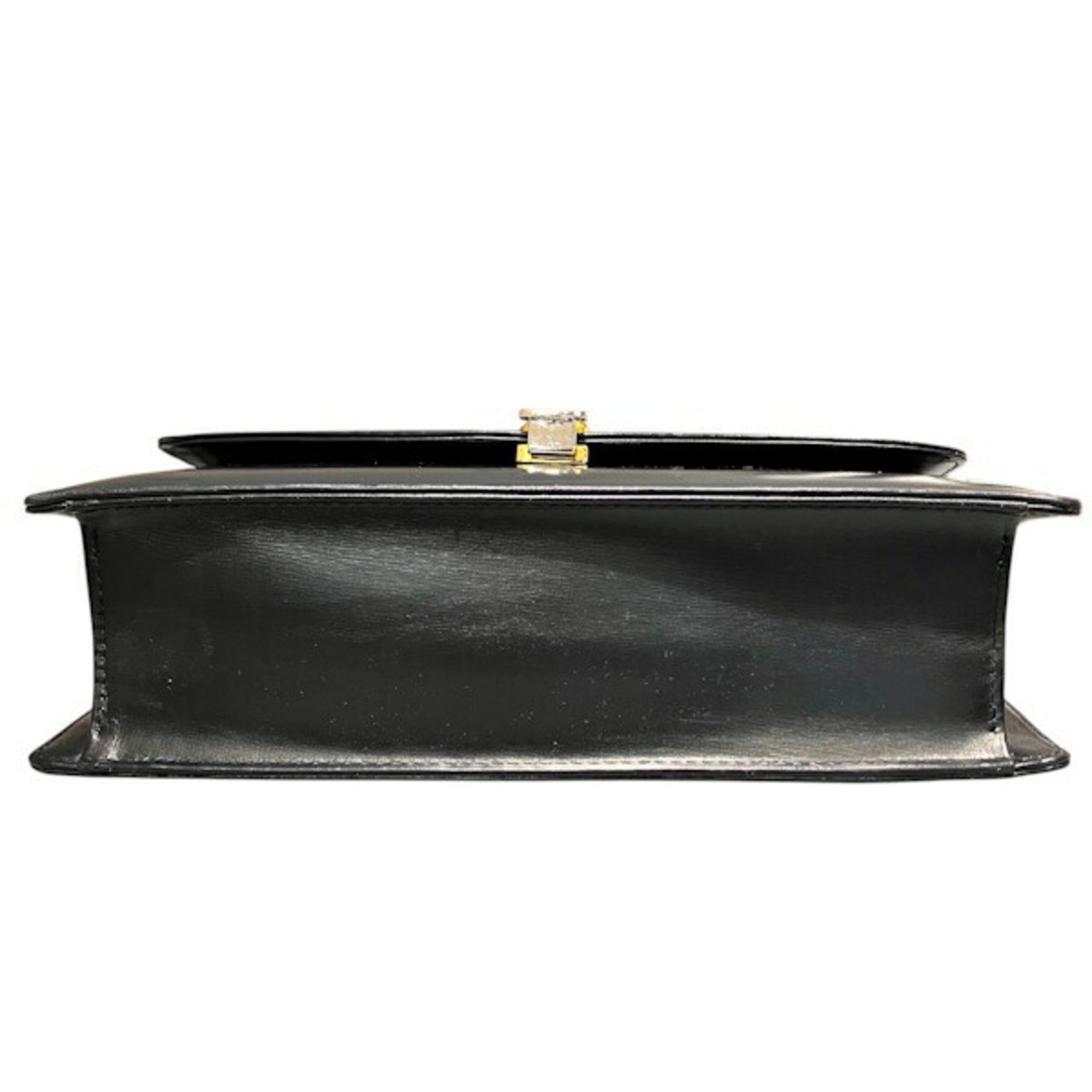Celine Navy Leather Shoulder Bag (Pre-Owned)