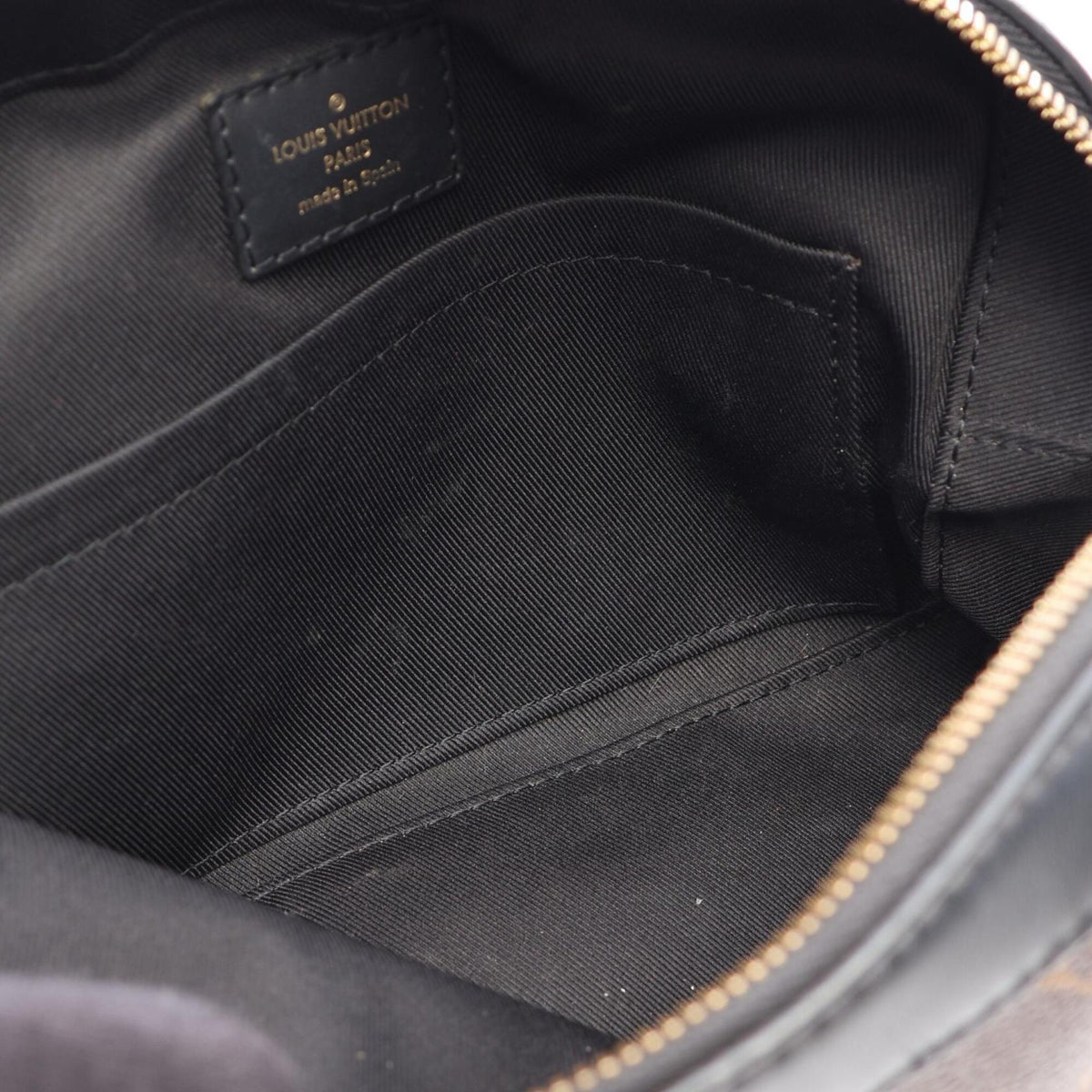 Louis Vuitton Brown Noir Pvc Leather Handbag Shoulder Bag (Pre-Owned)