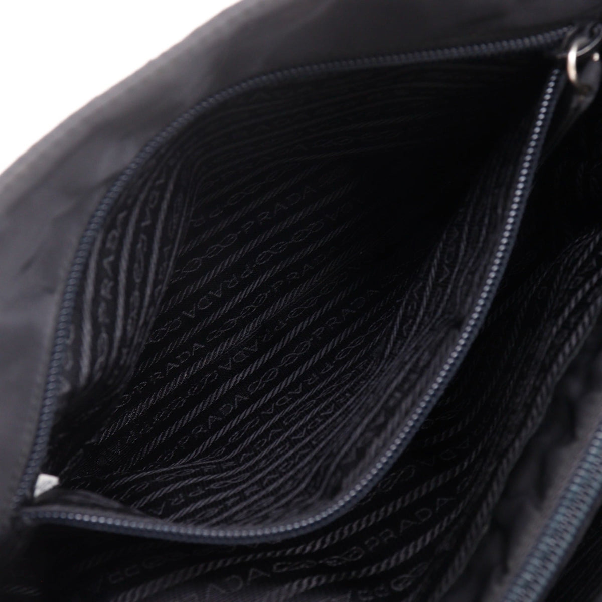 Prada Black Nero Nylon Tote Bag (Pre-Owned)