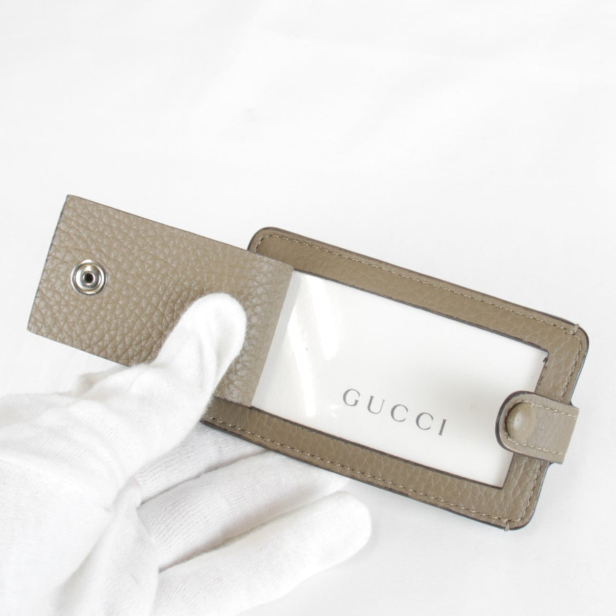 Gucci Beige Leather Handbag (Pre-Owned)
