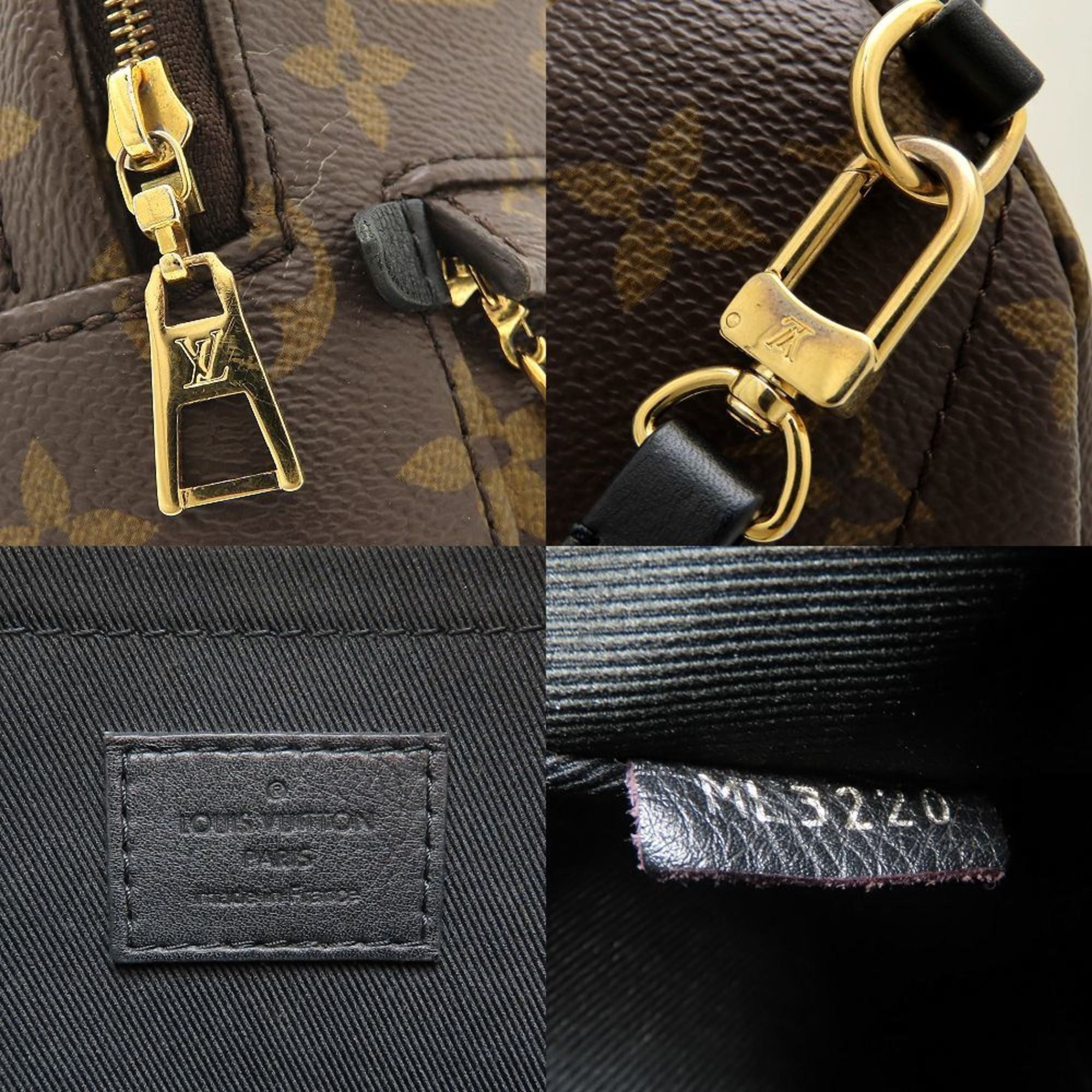 Louis Vuitton Monogram Brown Canvas Backpack (Pre-Owned)