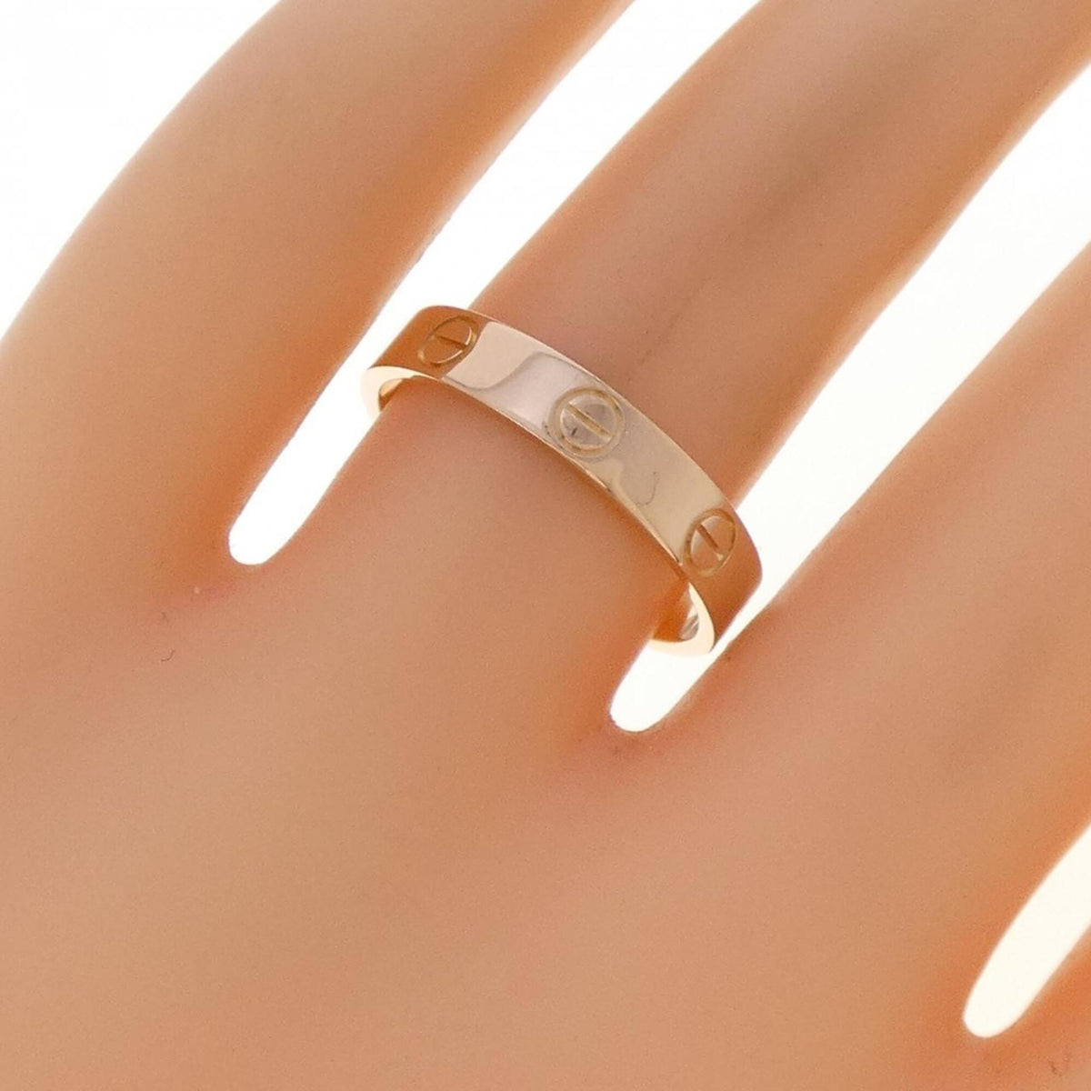 Cartier Pink Gold (18K) Band Ring (Pre-Owned)