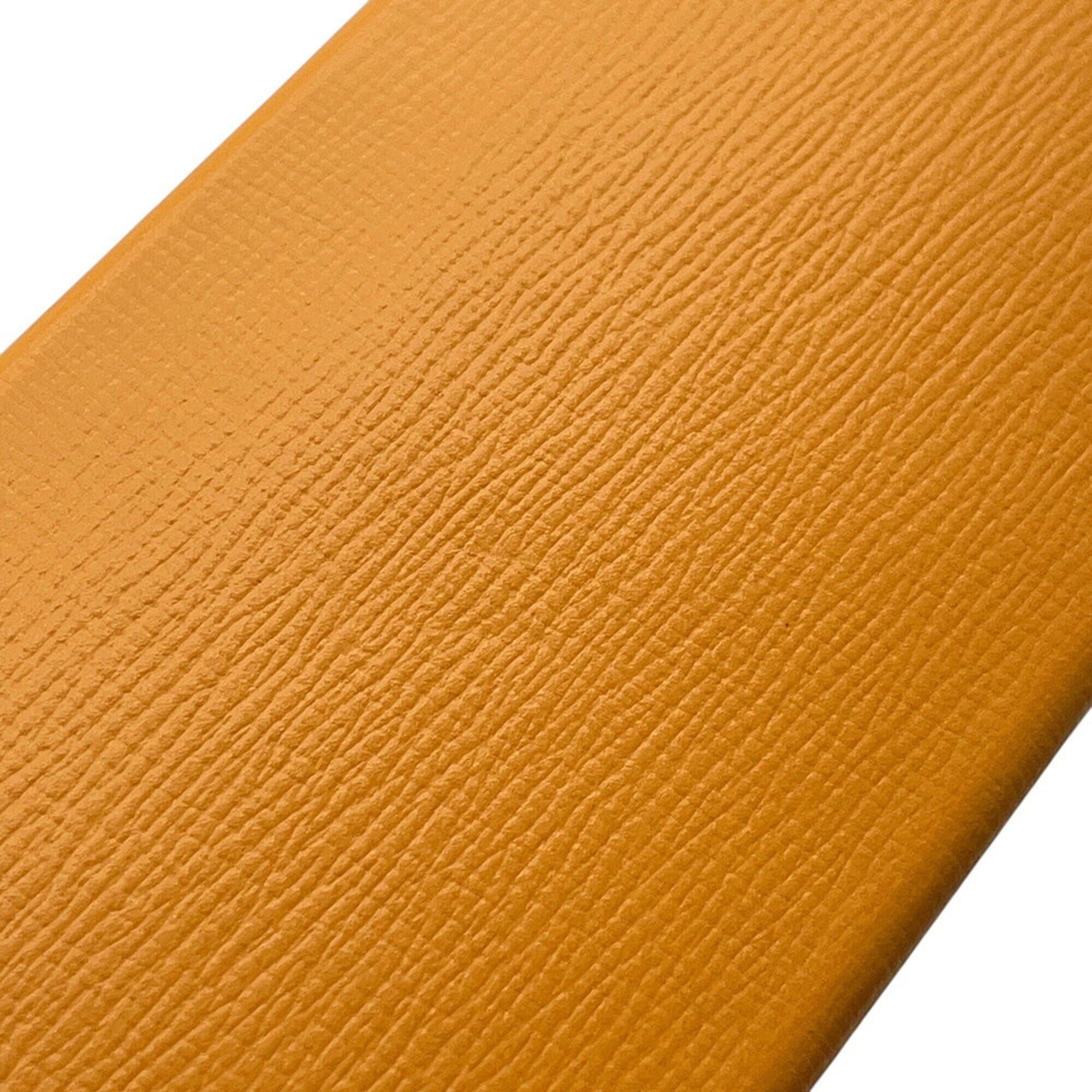 Louis Vuitton Saffron Leather Clutch Bag Handbag Shoulder Bag (Pre-Owned)