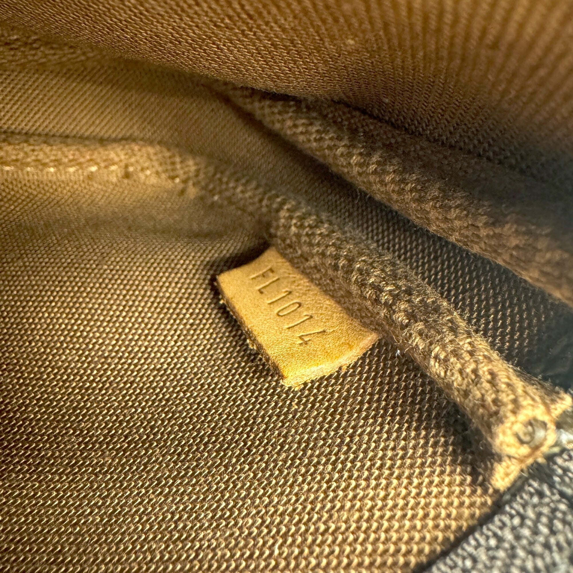 Louis Vuitton Brown Monogram Pochette Pouch (Pre-Owned)