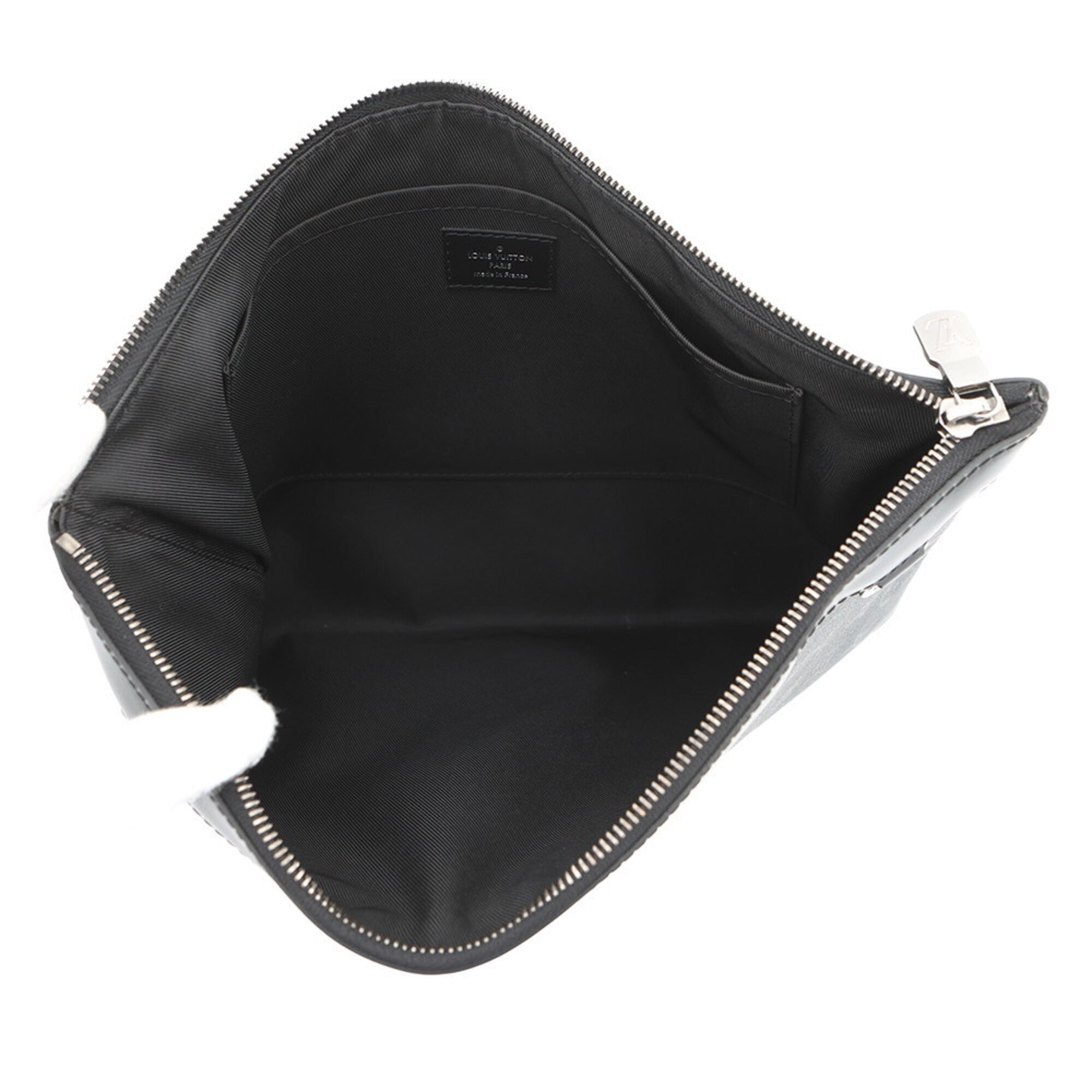 Louis Vuitton Noir Monogram Eclipse Clutch Bag Pochette (Pre-Owned)