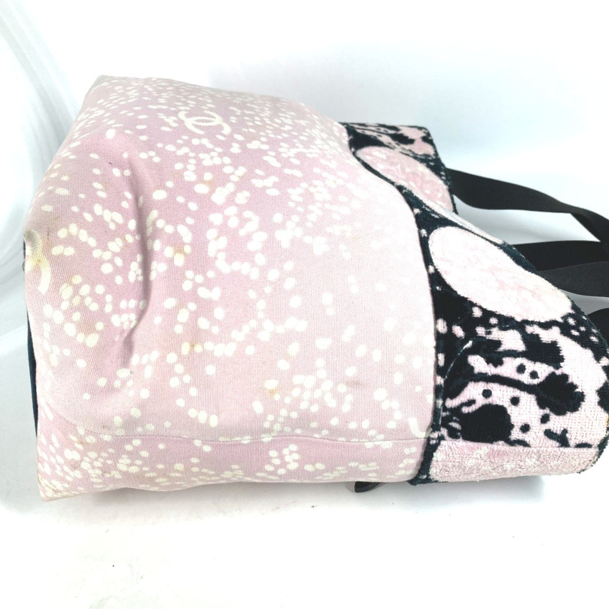 Chanel Pink Cotton Shoulder Bag (Pre-Owned)