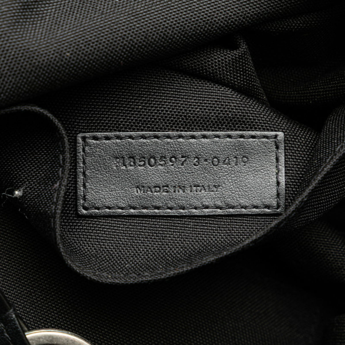 Saint Laurent Black Canvas Leather Fanny Pack (Pre-Owned)