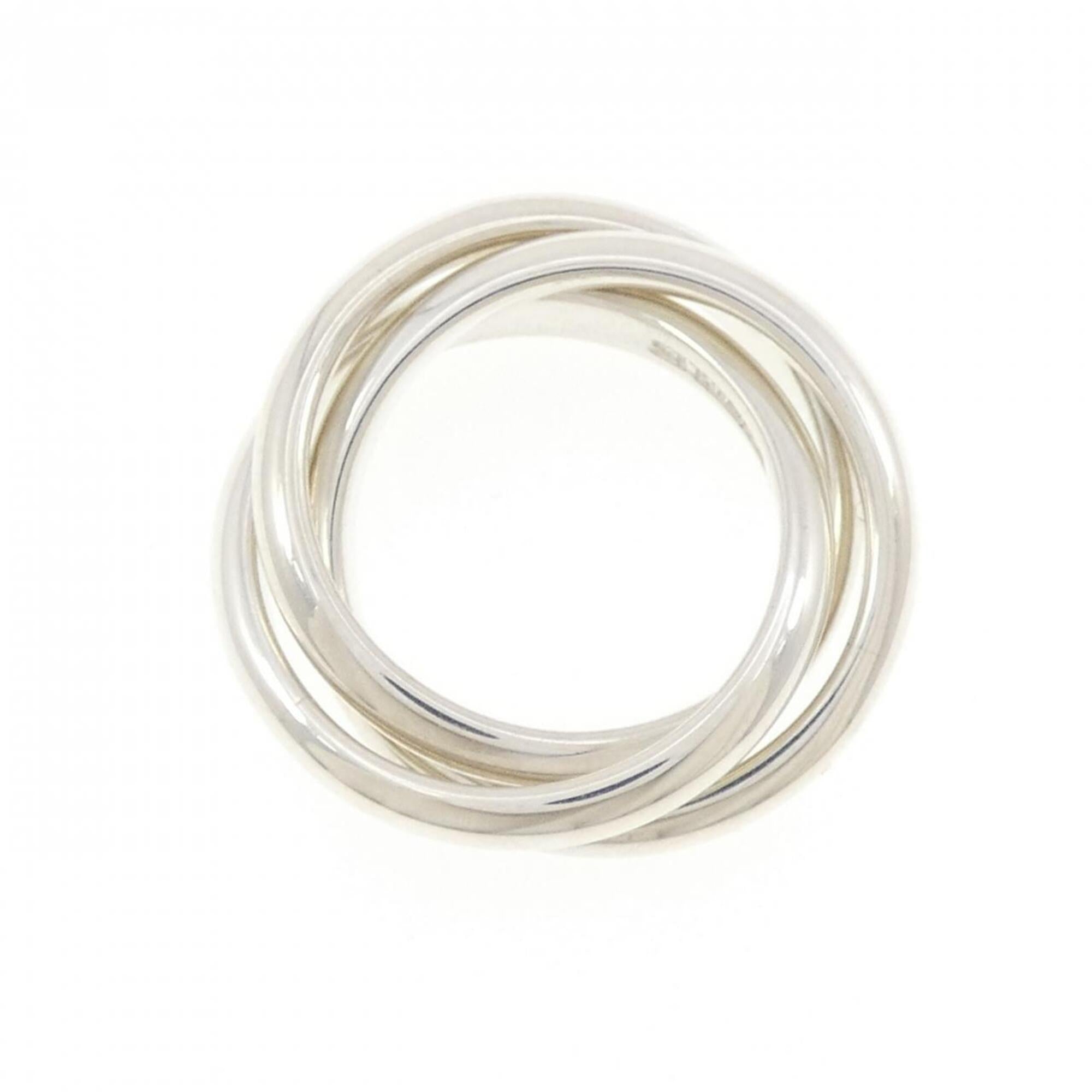 Tiffany Silver 925 Band Ring (Pre-Owned)