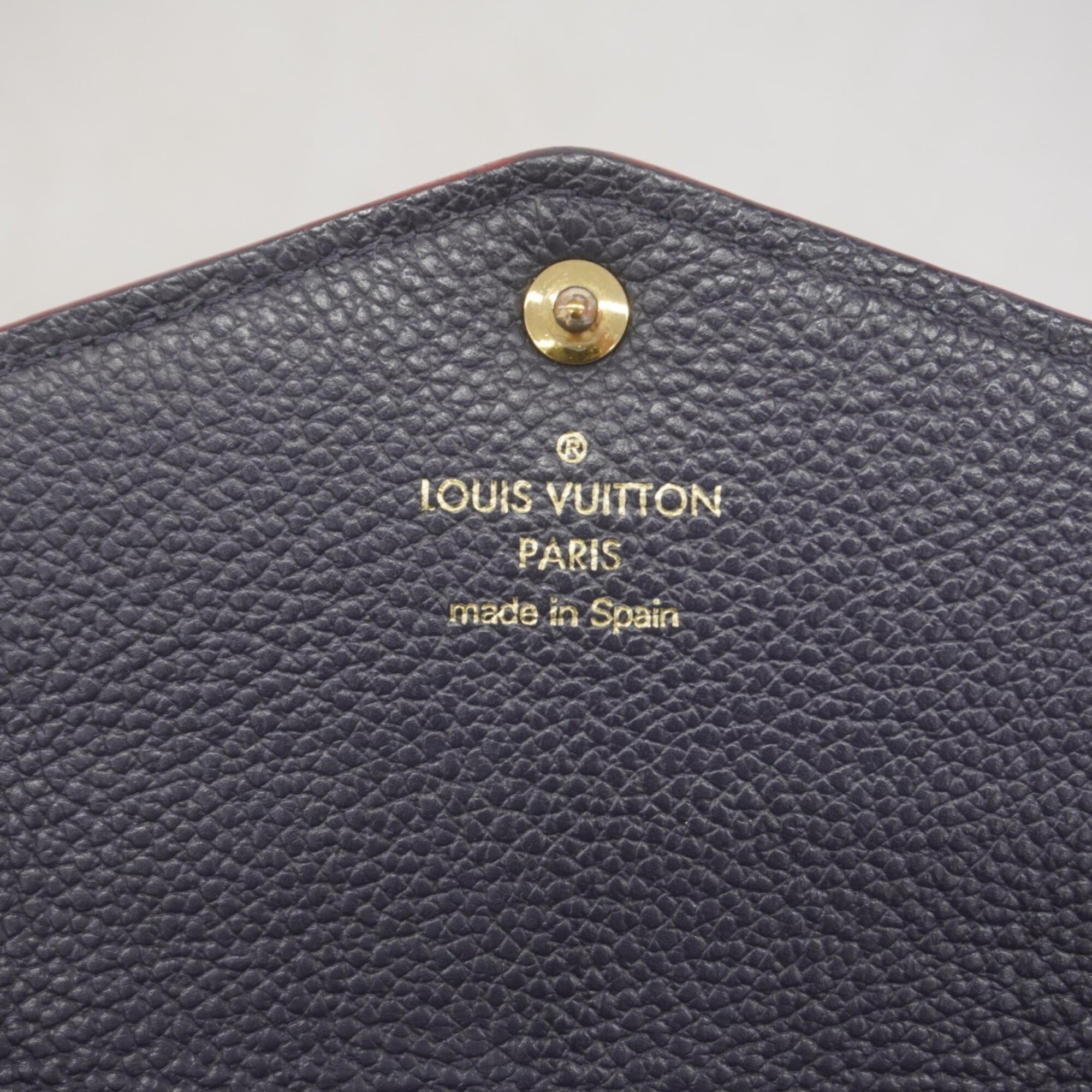 Louis Vuitton Marine Rouge Long Wallet (Bi-Fold) (Pre-Owned)