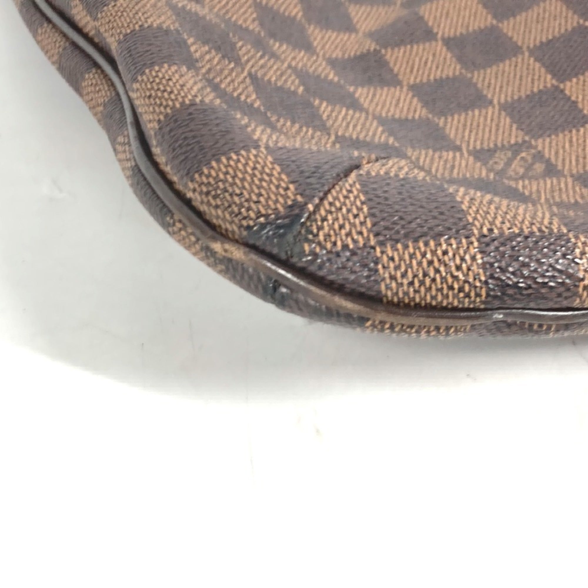 Louis Vuitton Brown Damier Canvas Ebene Damier Canvas Shoulder Bag (Pre-Owned)