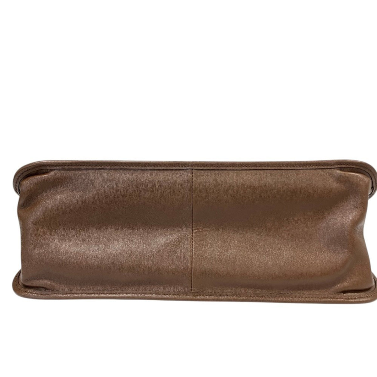 Gucci Brown Leather Tote Bag (Pre-Owned)