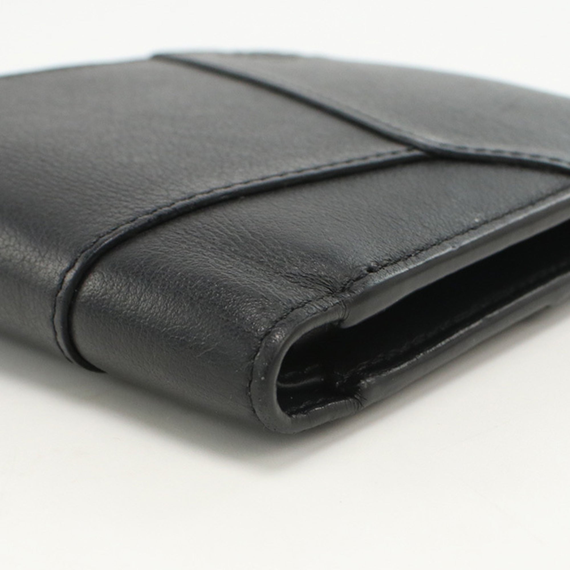 Loewe Black Leather Wallet (Bi-Fold) (Pre-Owned)
