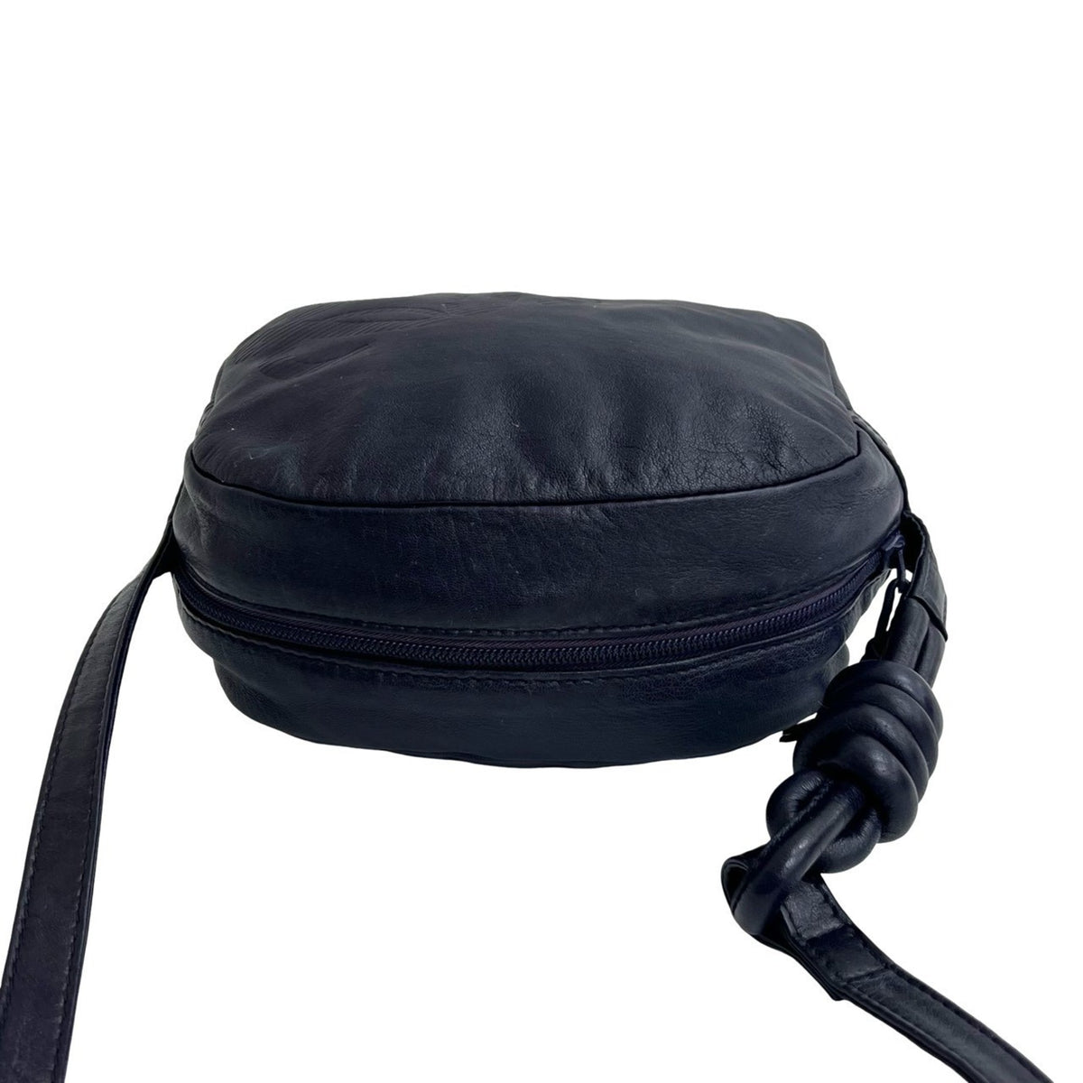 Loewe Purple Leather Pochette Shoulder Bag (Pre-Owned)