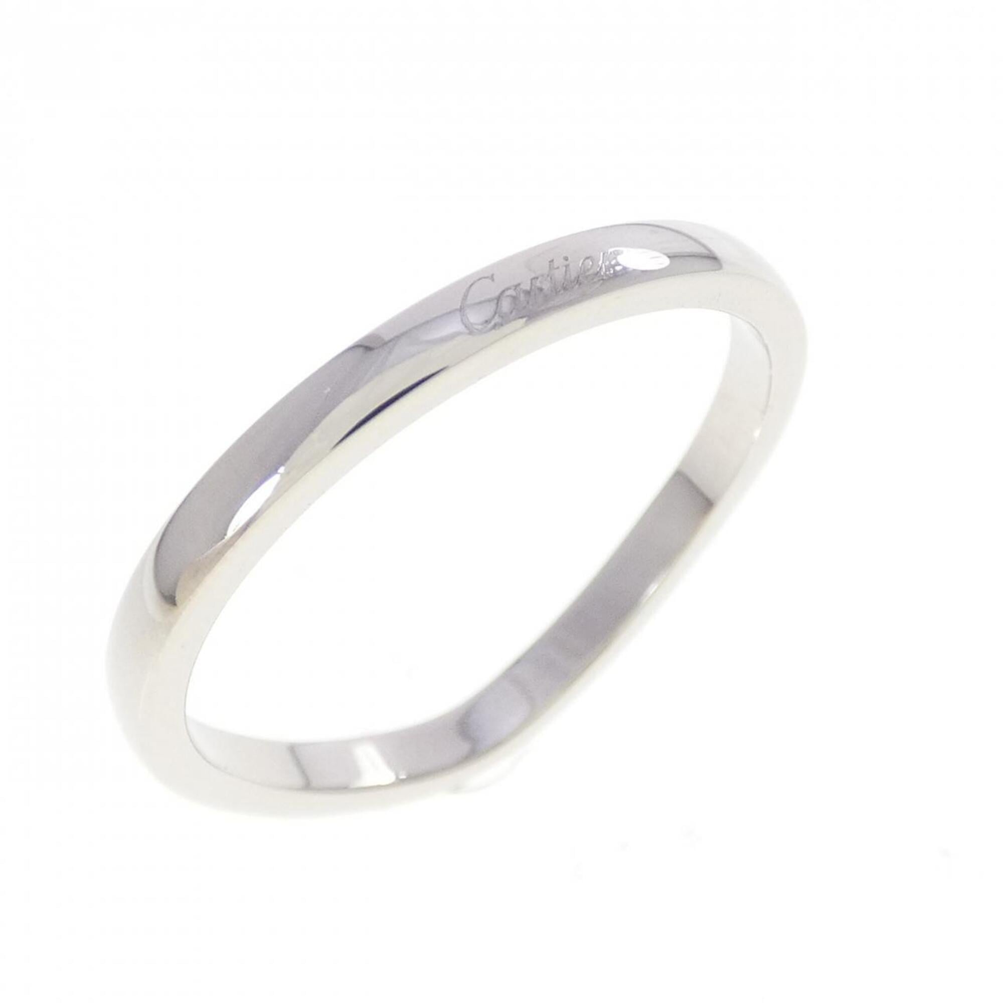 Cartier Platinum 950 Band Ring (Pre-Owned)