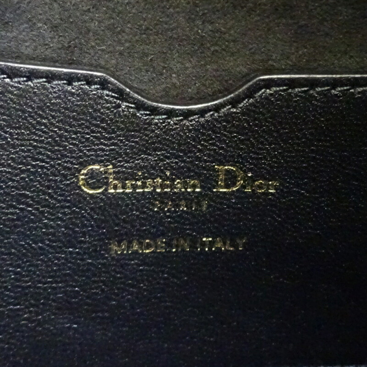 Christian Dior Black Leather Handbag (Pre-Owned)