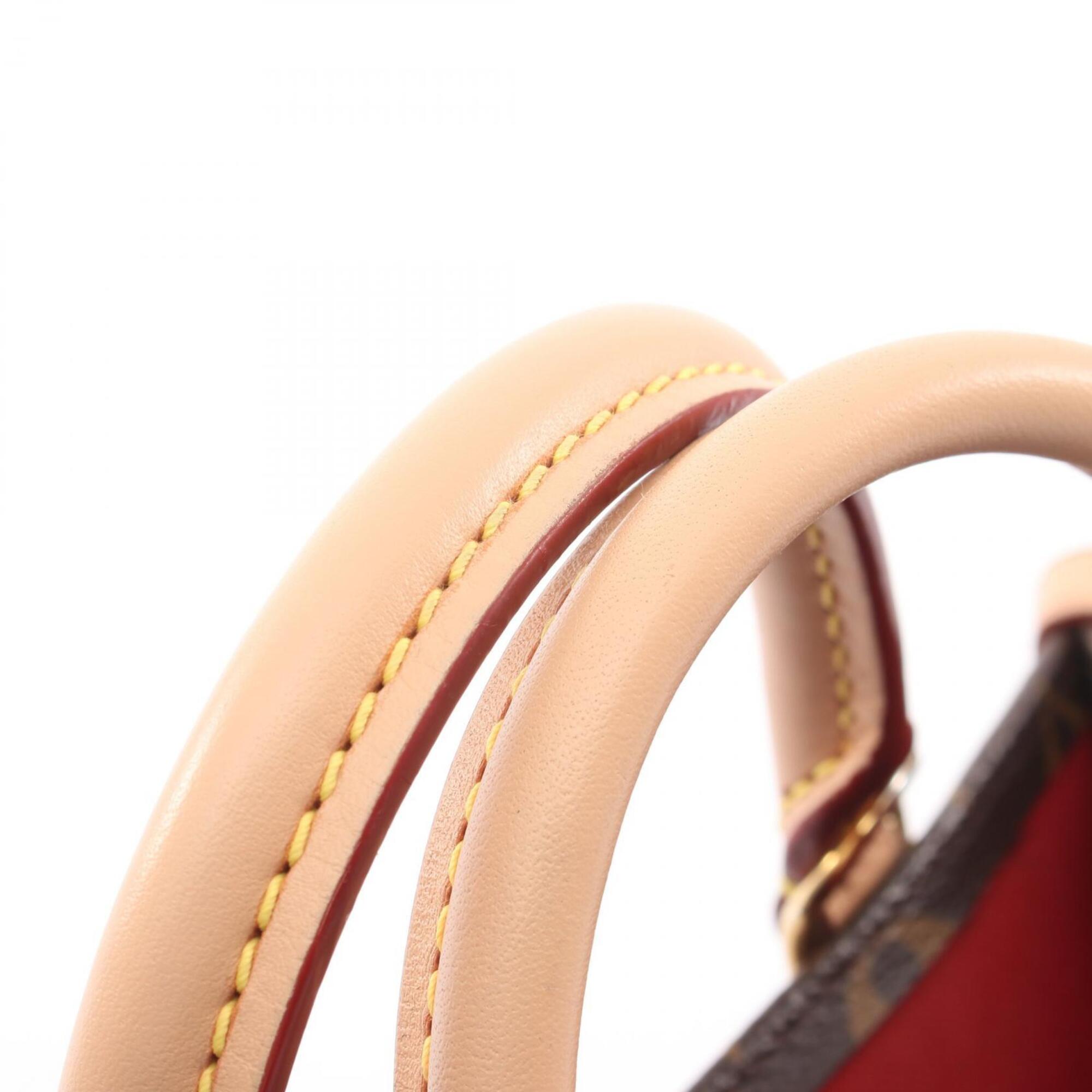 Louis Vuitton Brown Monogram Pvc Leather Handbag (Pre-Owned)