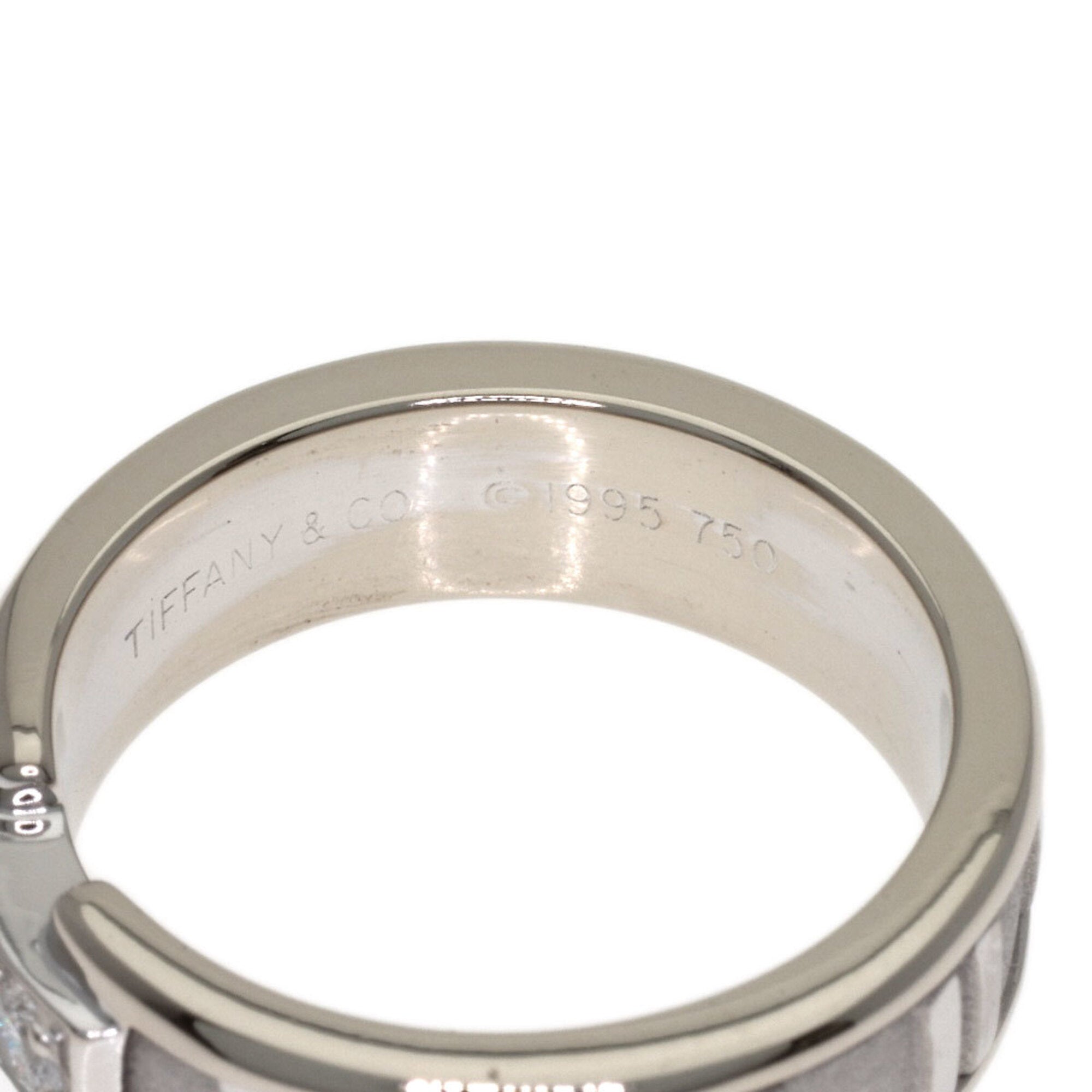 Tiffany White Gold White Gold (18K) Band Ring (Pre-Owned)
