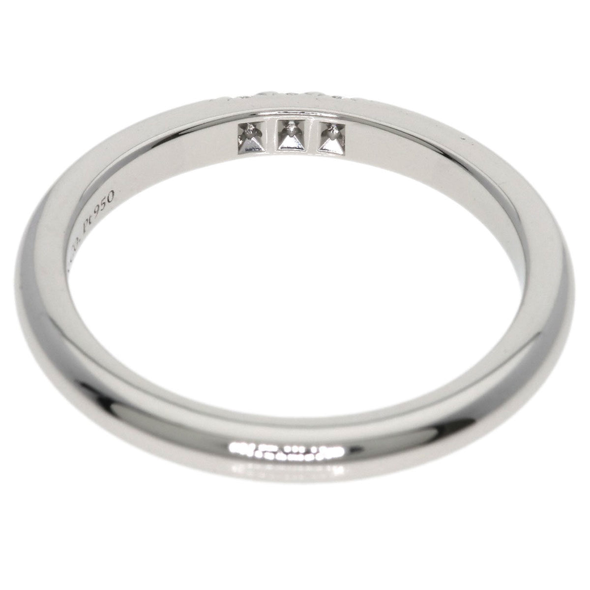 Tiffany Platinum 950 Band Ring (Pre-Owned)
