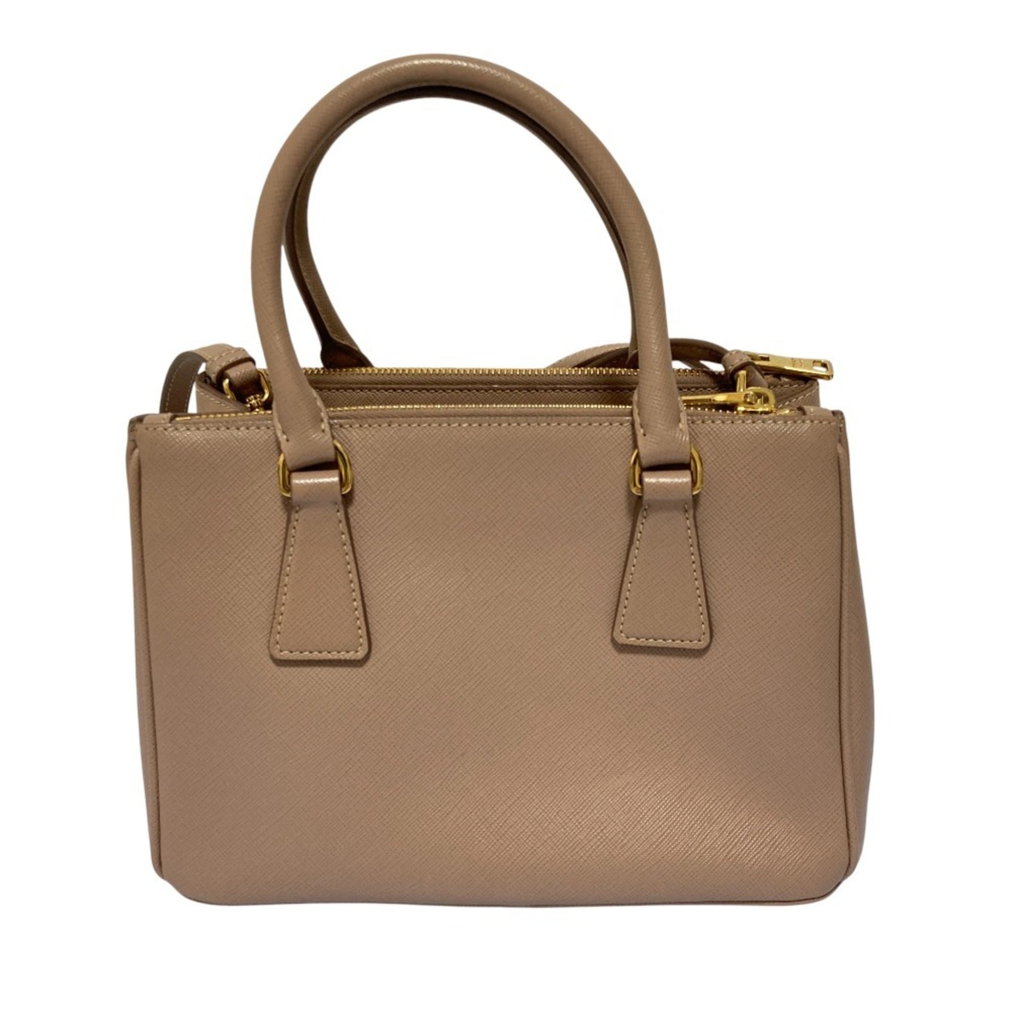 Prada Light Pink Leather Shoulder Bag (Pre-Owned)
