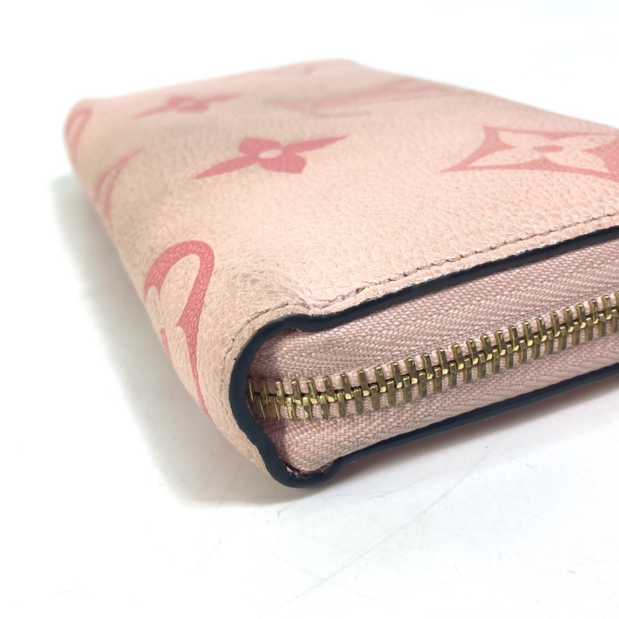 Louis Vuitton Monogram Empreinte Pink Monogram Empreinte Long Wallet (Bi-Fold) (Pre-Owned)