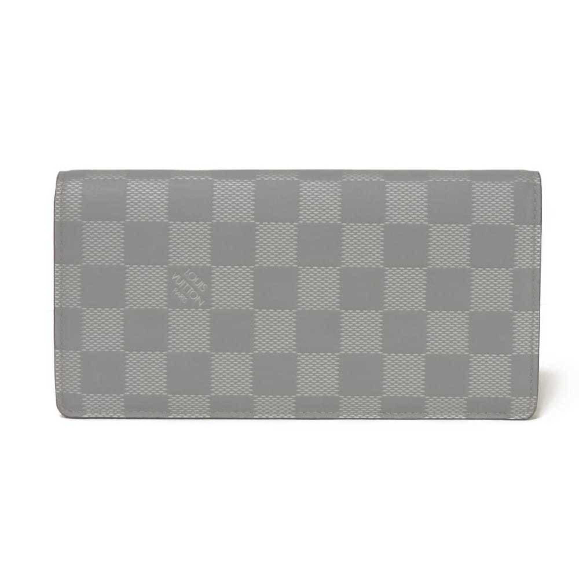 Louis Vuitton Damier Infini Gray Damier Infini Long Wallet (Bi-Fold) (Pre-Owned)