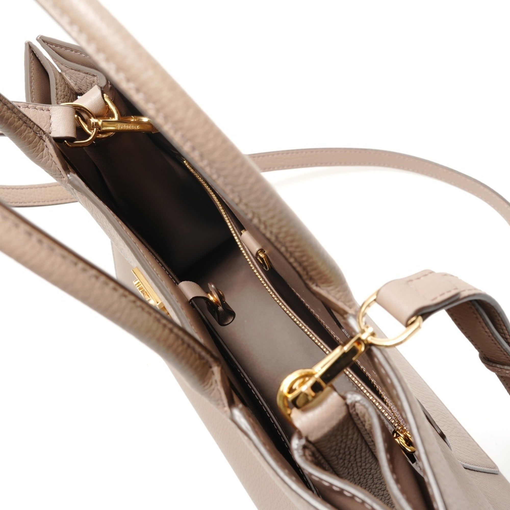 Burberry Beige Handbag (Pre-Owned)