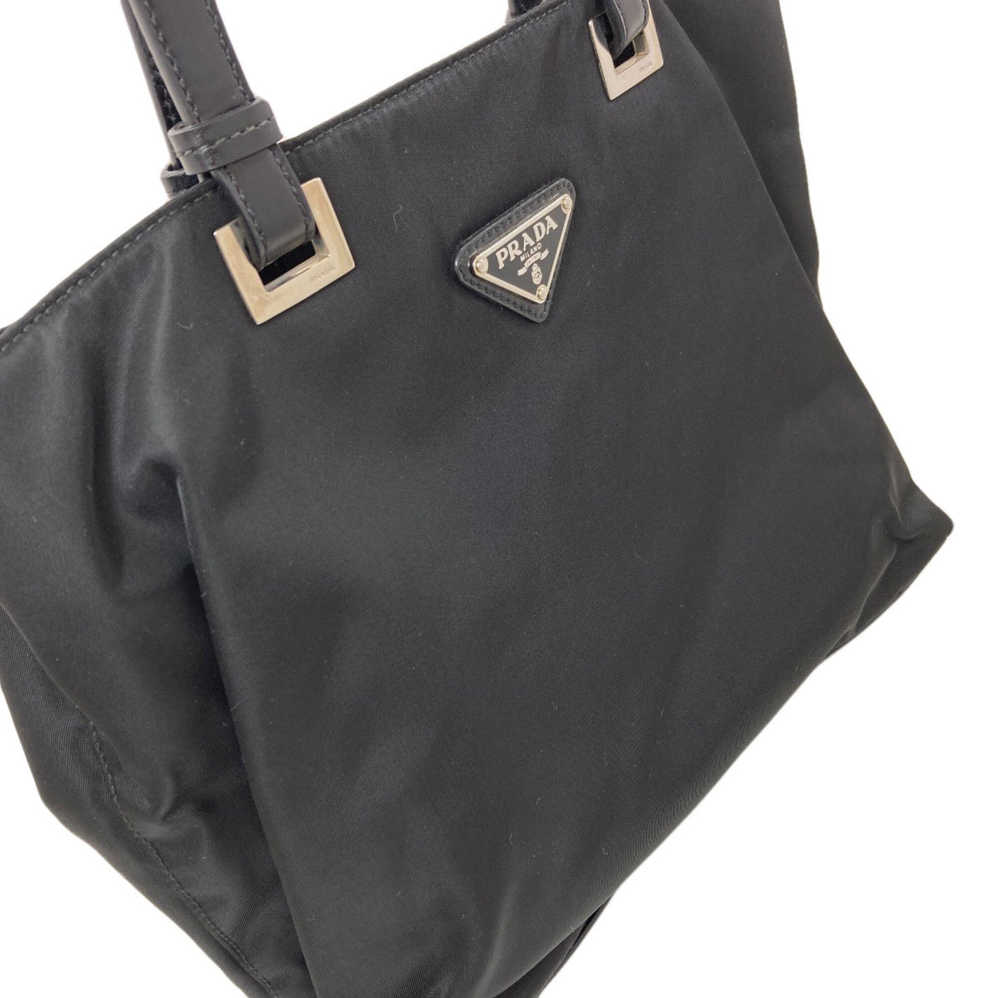 Prada Black Nylon Tote Bag (Pre-Owned)
