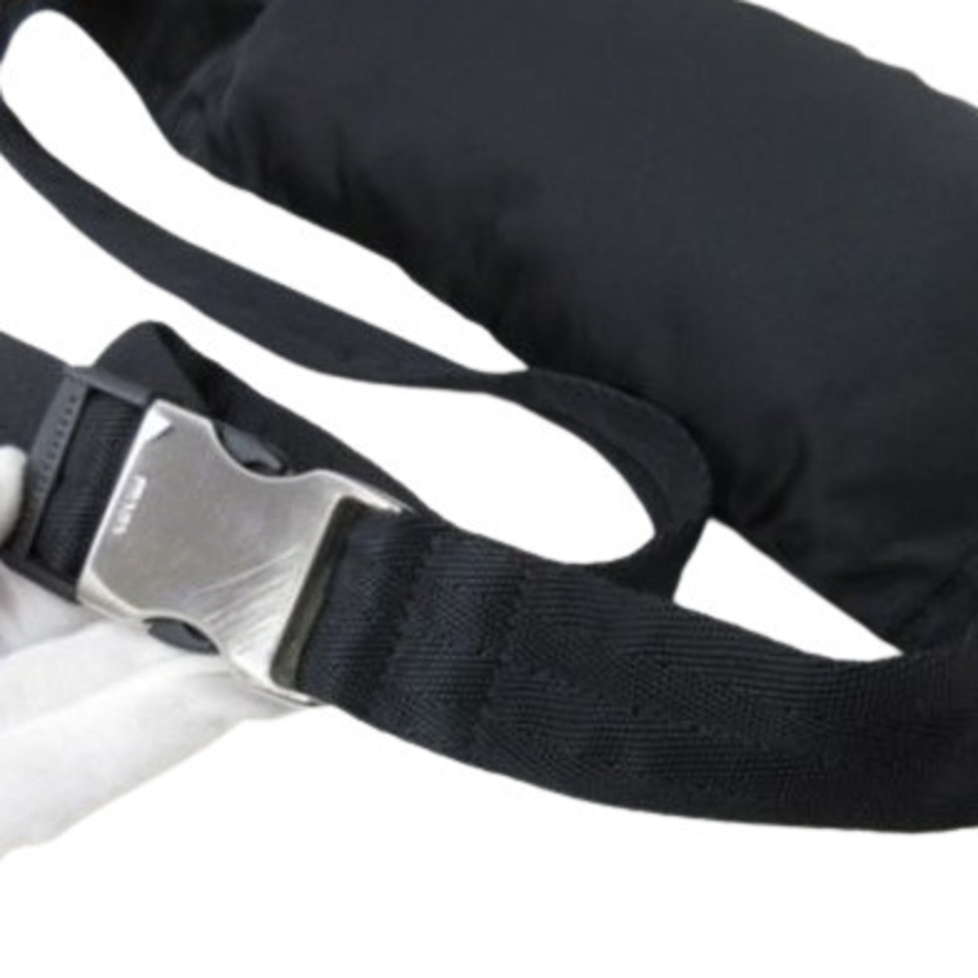 Prada Black Nylon Fanny Pack Sling Bag (Pre-Owned)