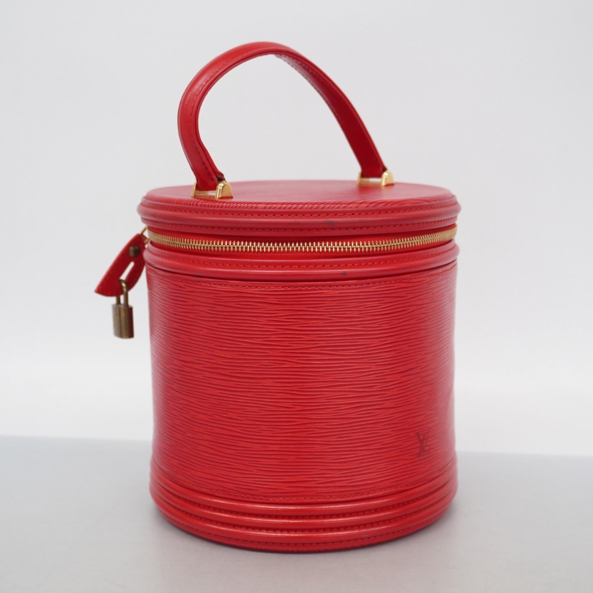 Louis Vuitton Castilian Red Handbag (Pre-Owned)
