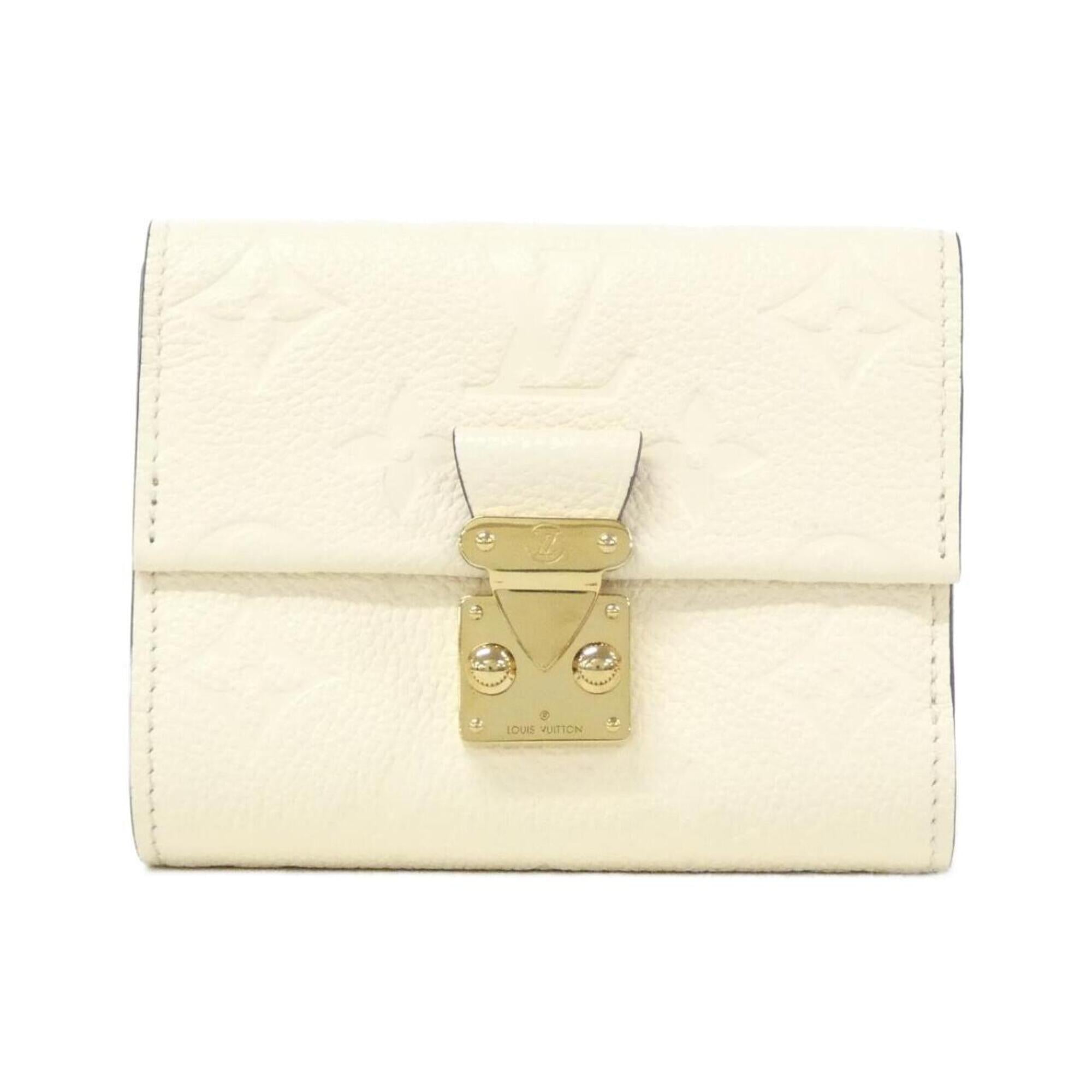 Louis Vuitton Monogram Empreinte Leather Wallet (Tri-Fold) (Pre-Owned)