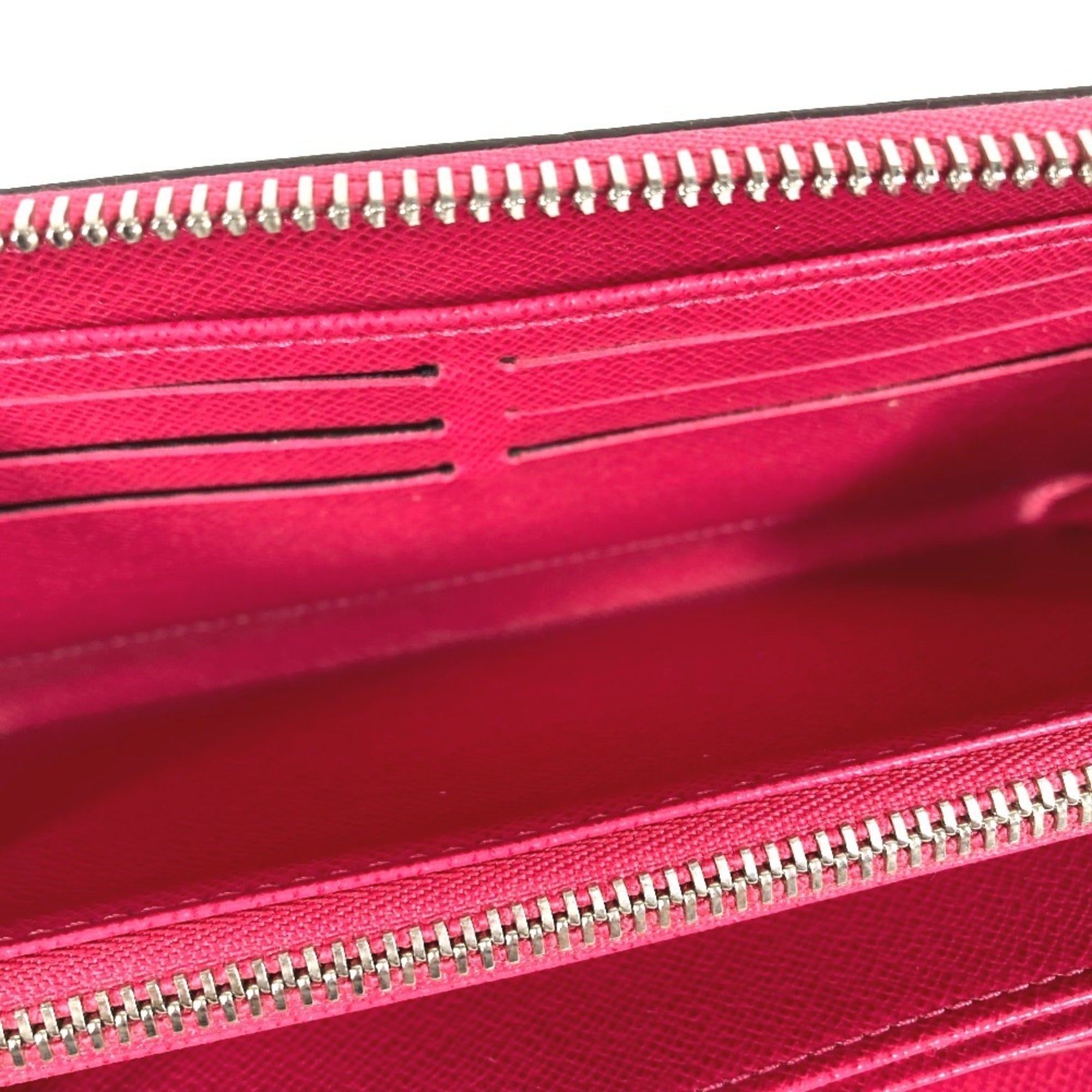 Louis Vuitton Epi Pink Epi Leather Long Wallet (Bi-Fold) (Pre-Owned)