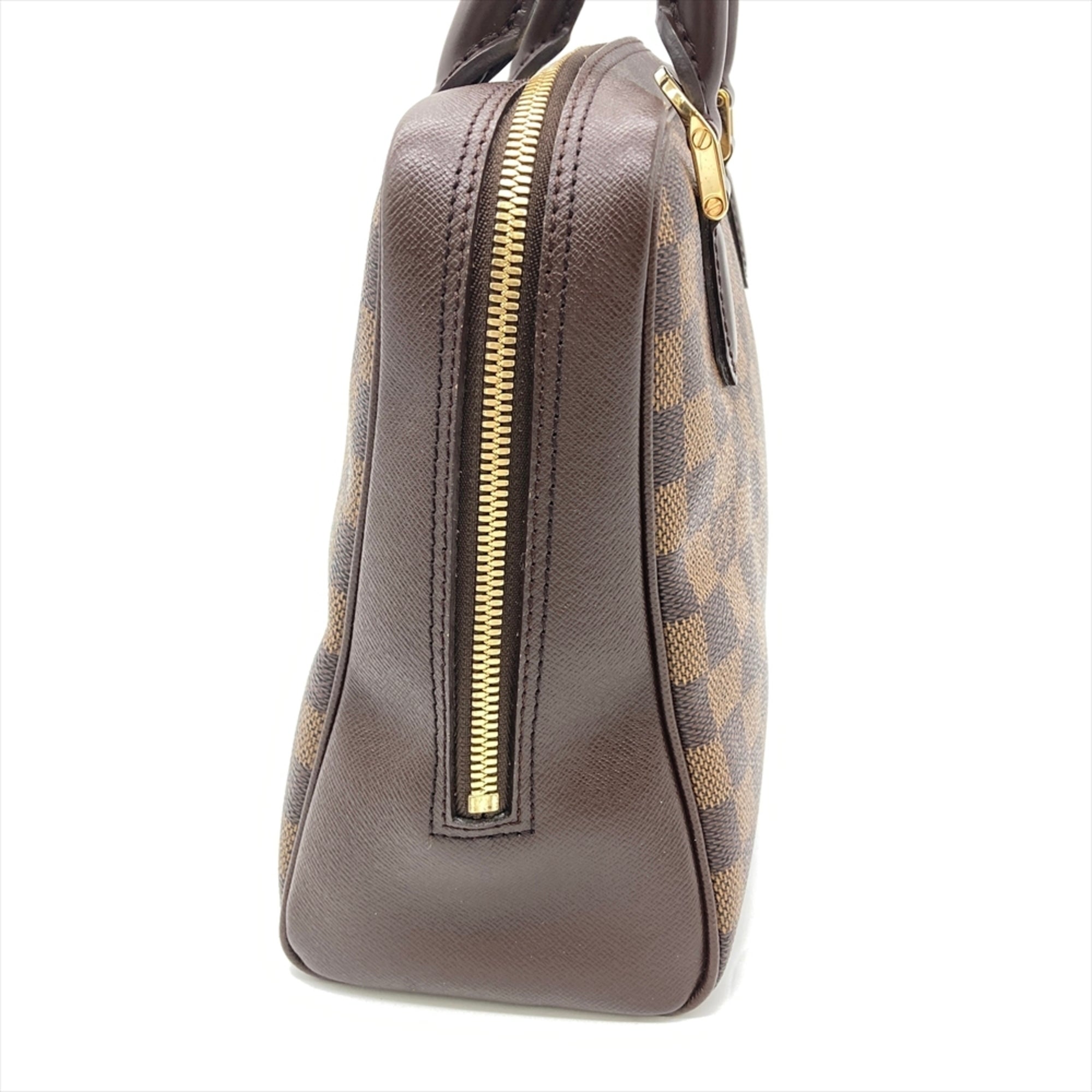 Louis Vuitton Brown Damier Canvas Ebene Damier Canvas Handbag (Pre-Owned)