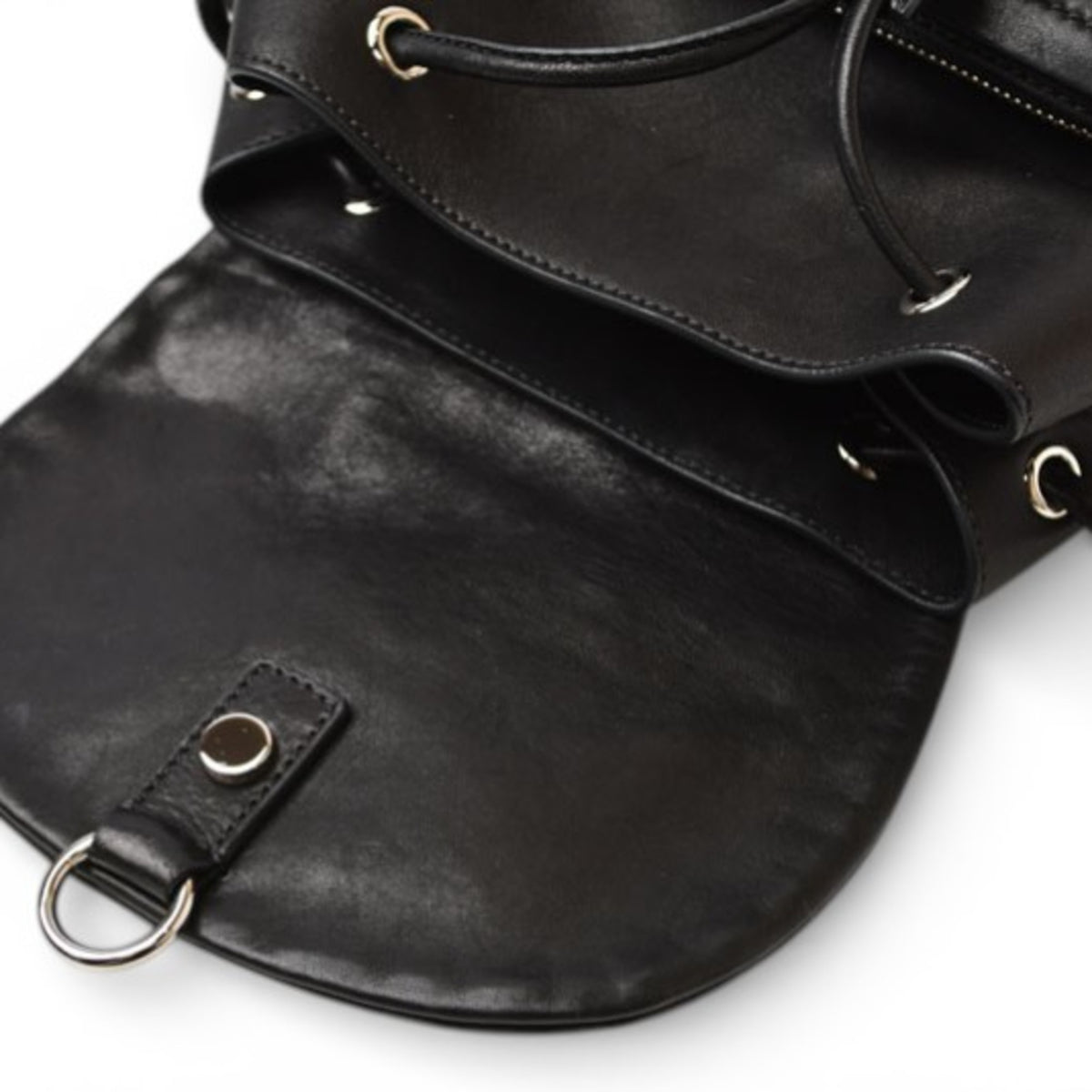 Jimmy Choo Black Leather Backpack (Pre-Owned)