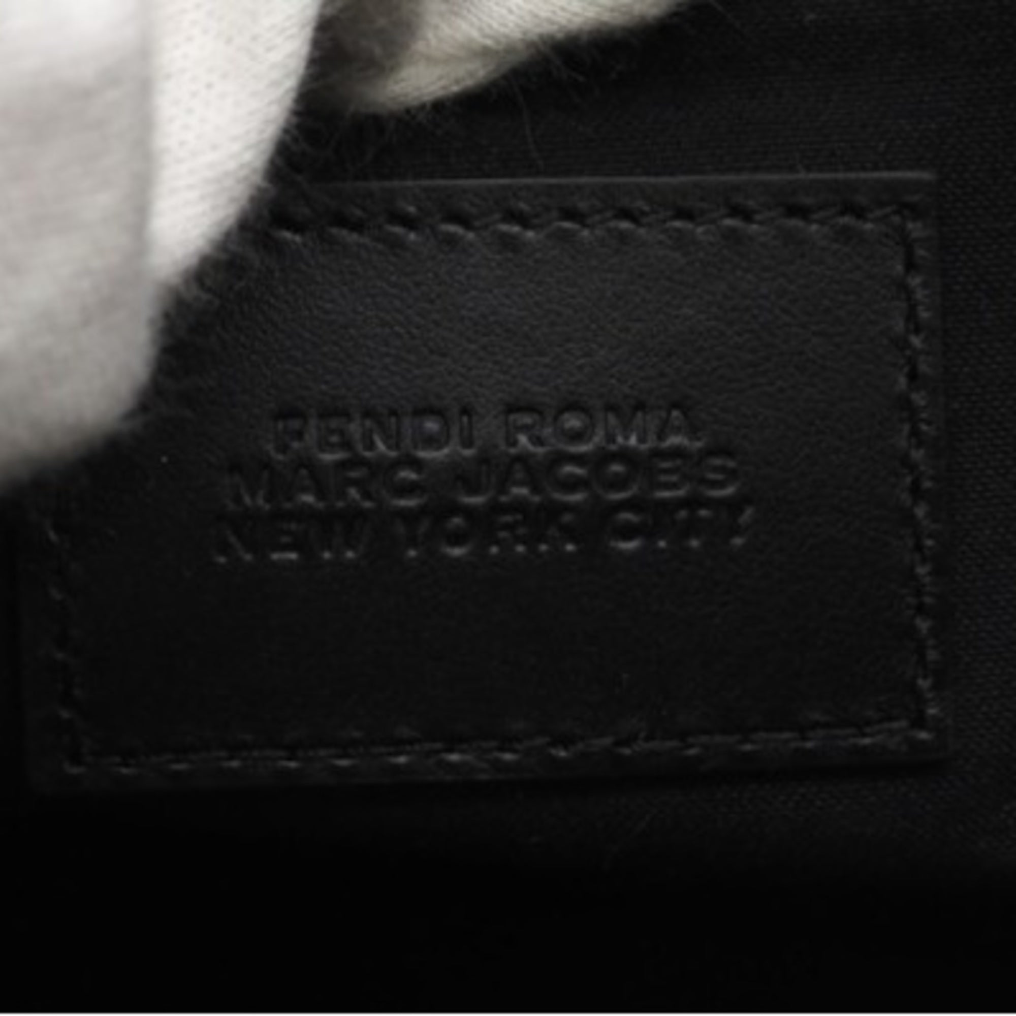 Fendi Gray Coated Canvas Fanny Pack (Pre-Owned)