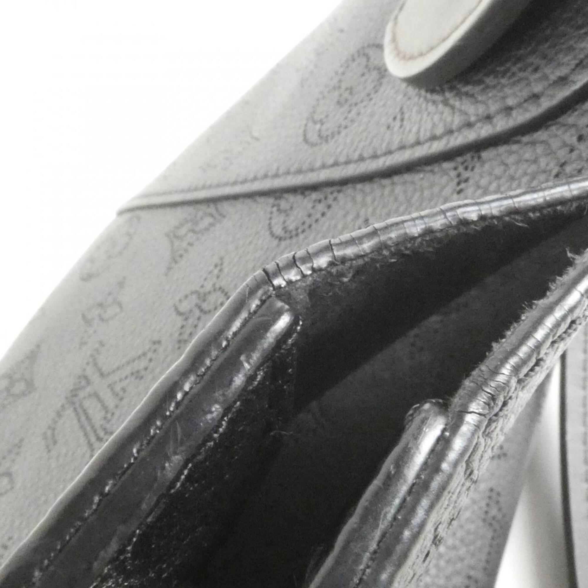 Louis Vuitton Black Leather Handbag Pouch (Pre-Owned)