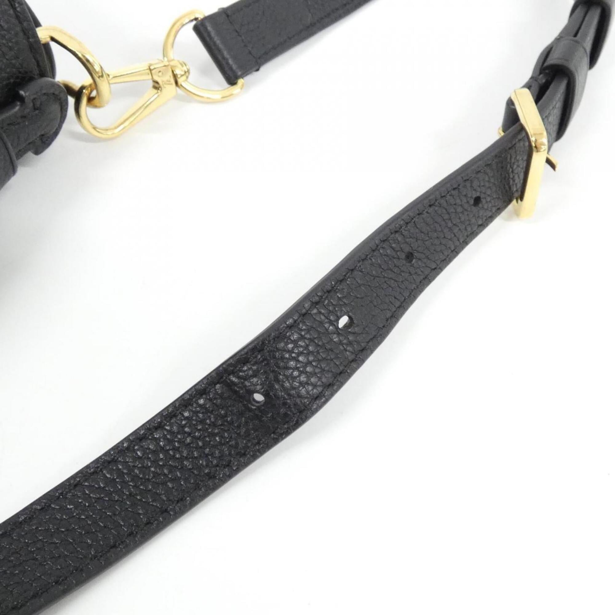 Louis Vuitton Taurillon Black Leather Shoulder Bag (Pre-Owned)