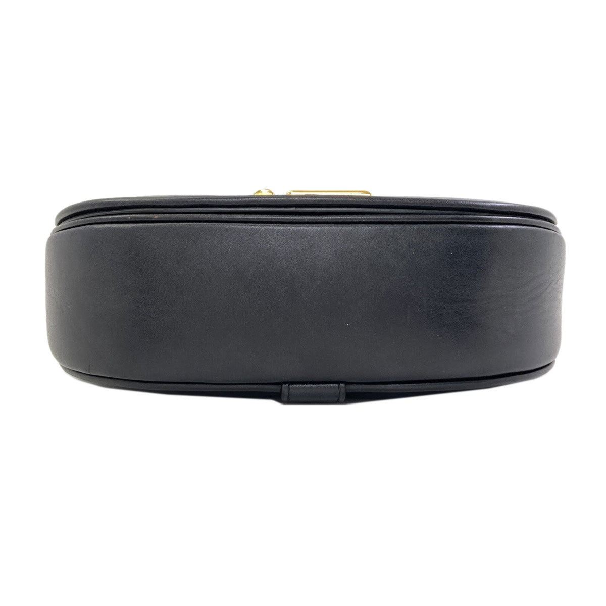 Fendi Black Leather Shoulder Bag (Pre-Owned)